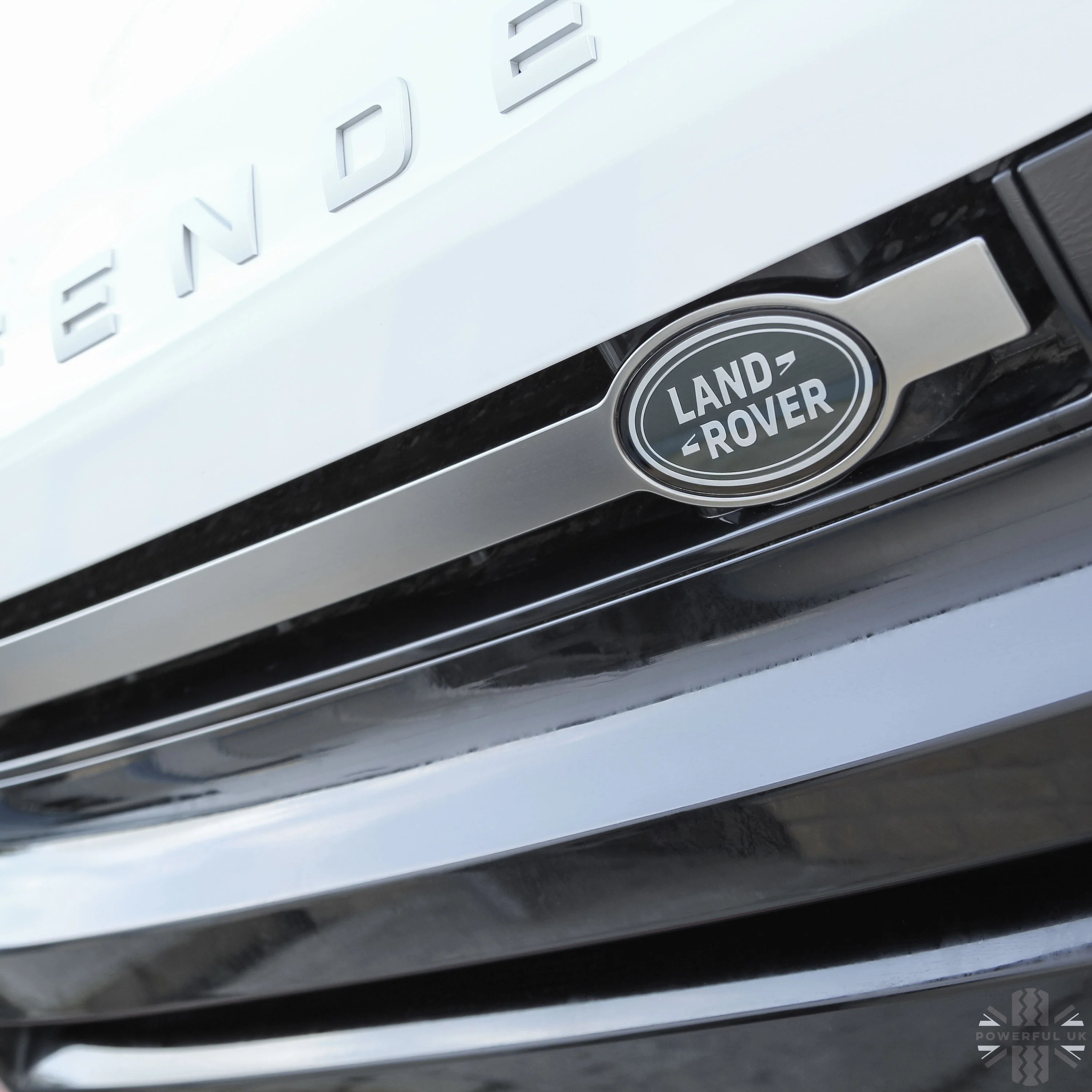 Front Grille Bar in Starlight Satin Chrome (Genuine) for Land Rover Defender L663 - Image 3