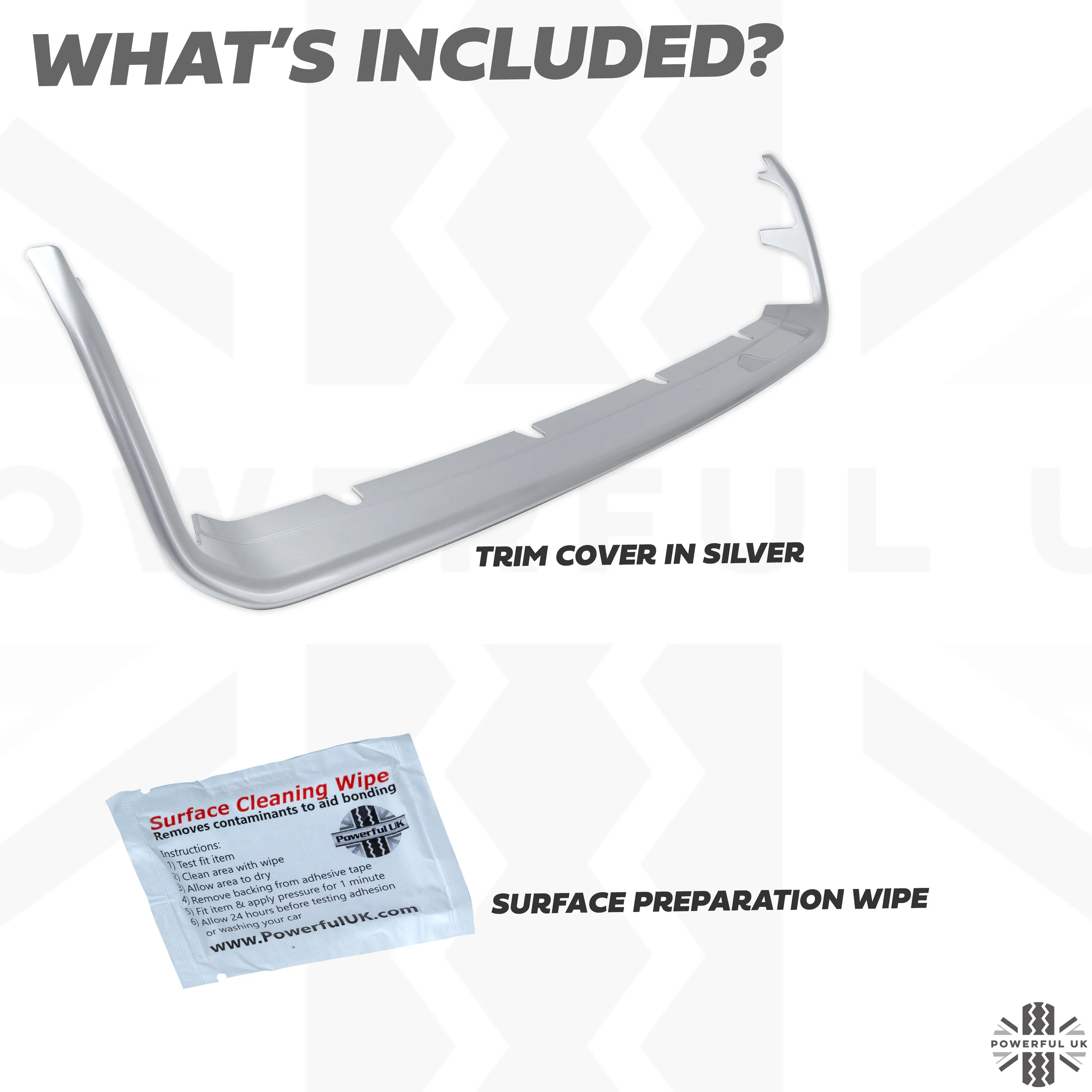 Front Grille Cover Trim for Land Rover Freelander 2 (2012+) - Silver - Image 4