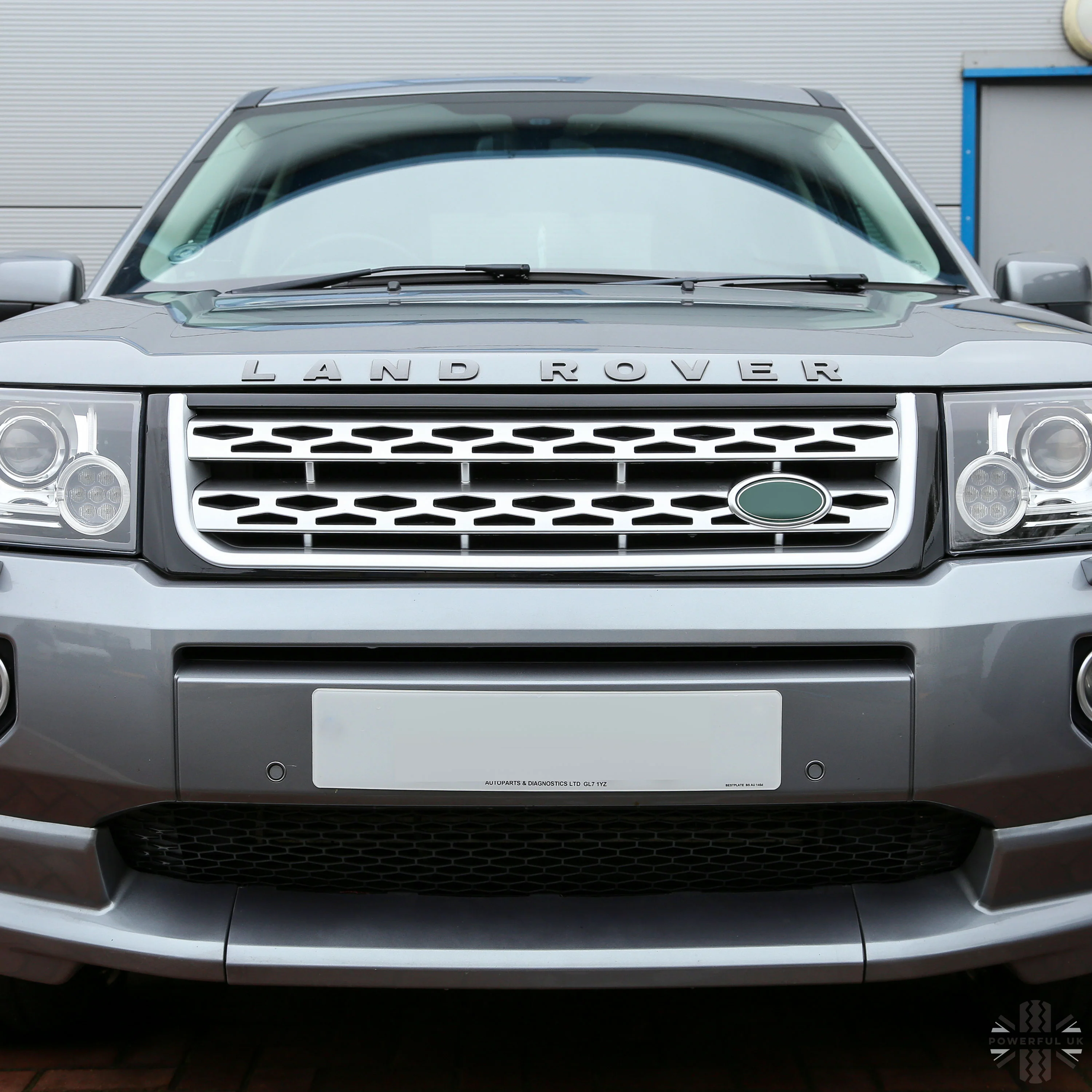 Front Grille Cover Trim for Land Rover Freelander 2 (2012+) - Silver - Image 7