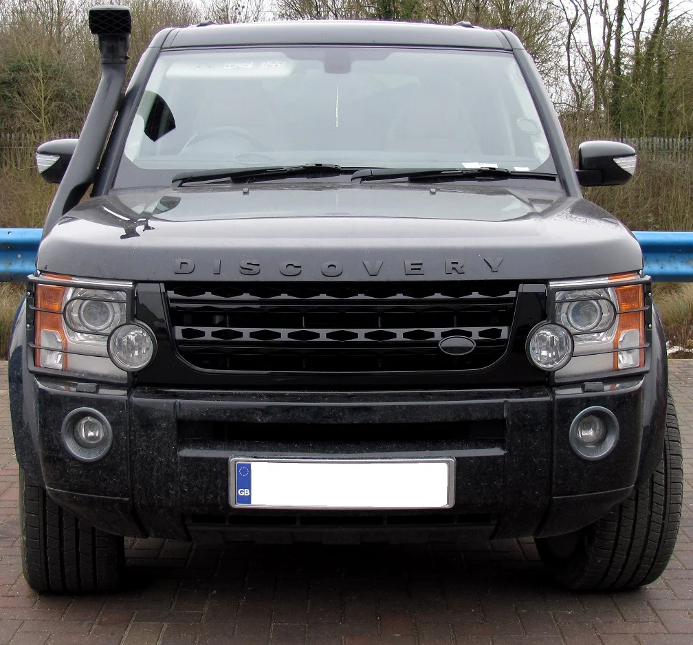 Front Grille for Land Rover Discovery 3 - Disco 4 look - Full Black - Image 2