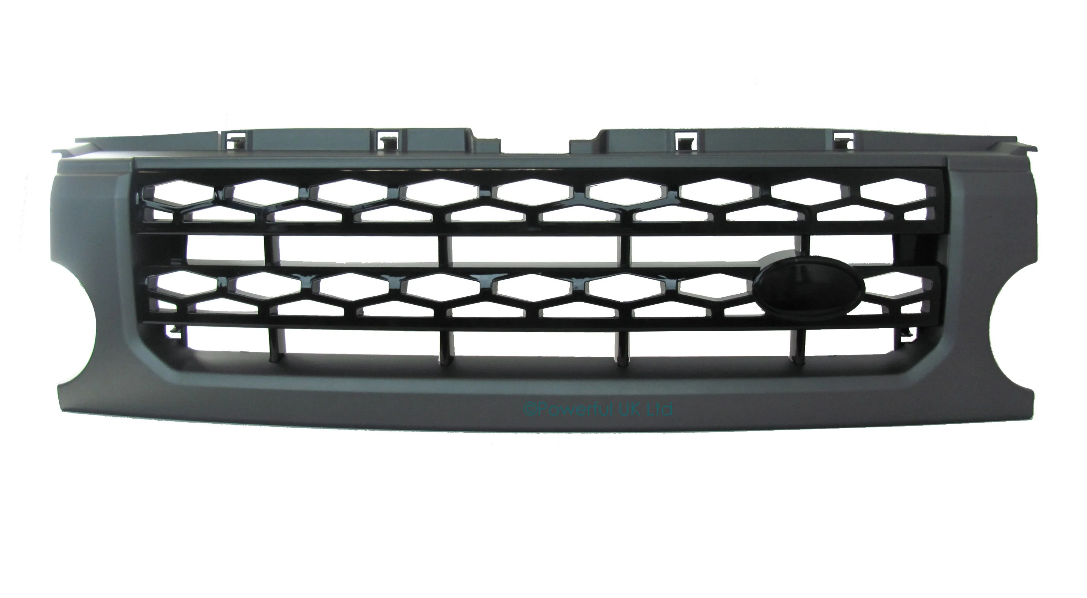 Front Grille for Land Rover Discovery 3 - Disco 4 look Grey / Black - Image 3