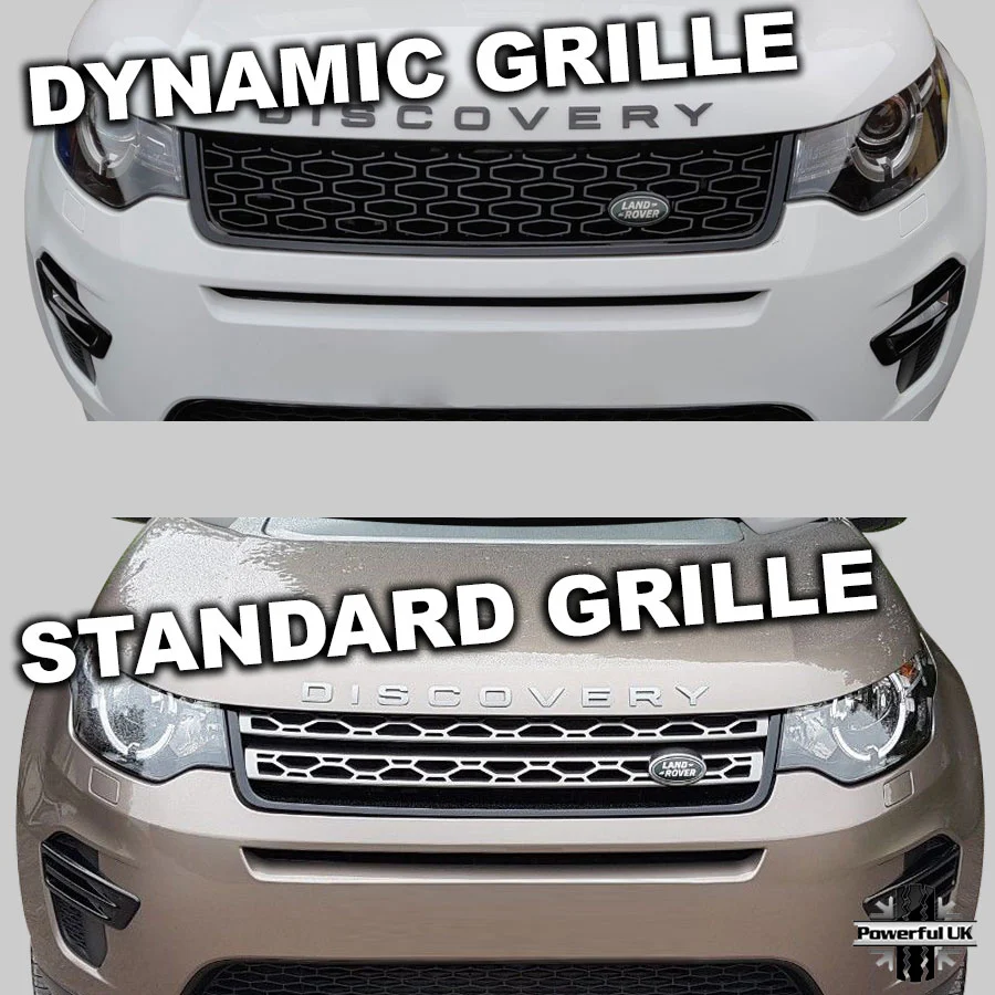 Front Grille for Land Rover Discovery Sport (2014-19) - Genuine - Black & Brunel Grey - Image 8