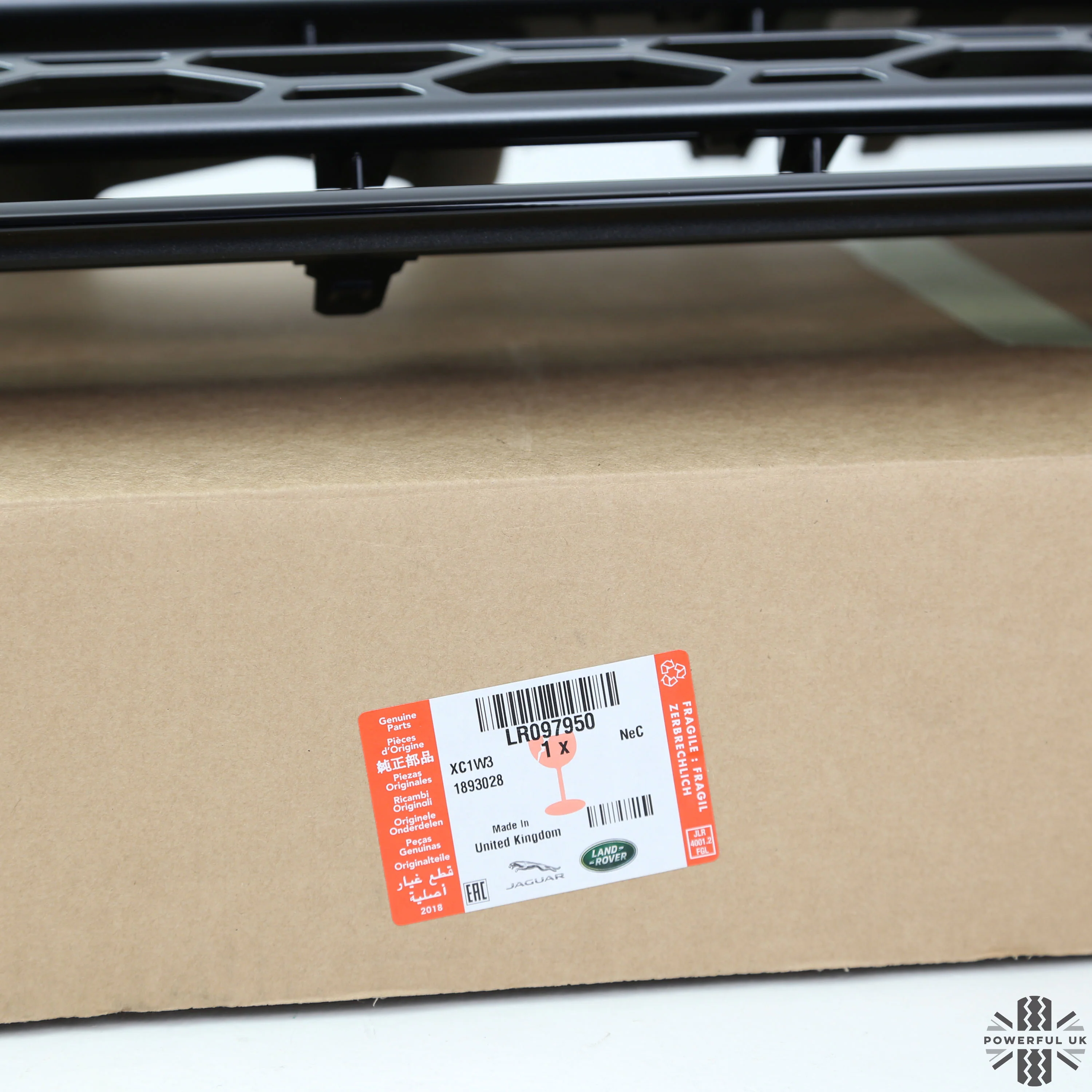 Front Grille for Land Rover Discovery Sport (2014-19) - Genuine - Black & Brunel Grey - Image 9