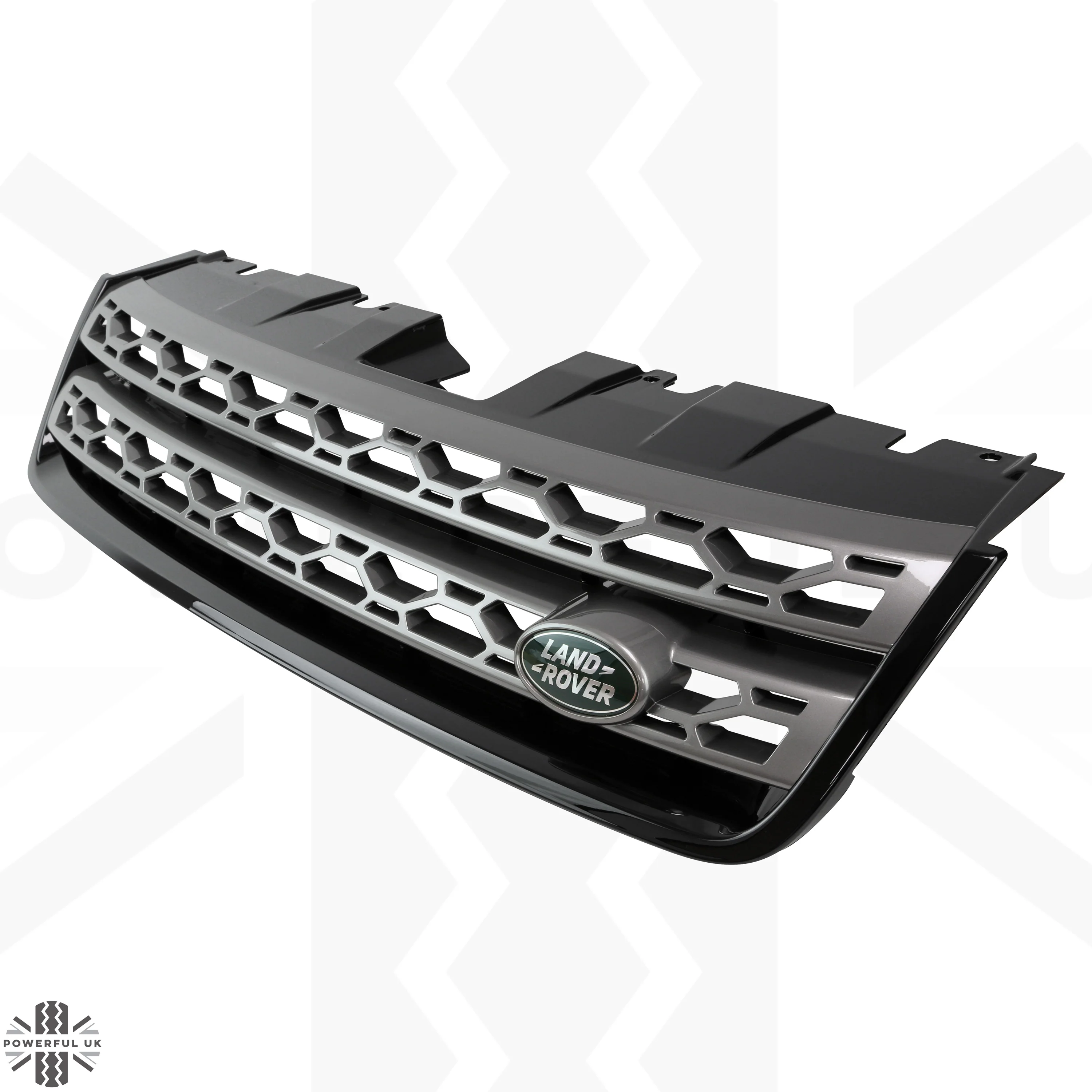 Front Grille for Land Rover Discovery Sport (2014-19) - Genuine - Black & Dark Atlas - Image 3