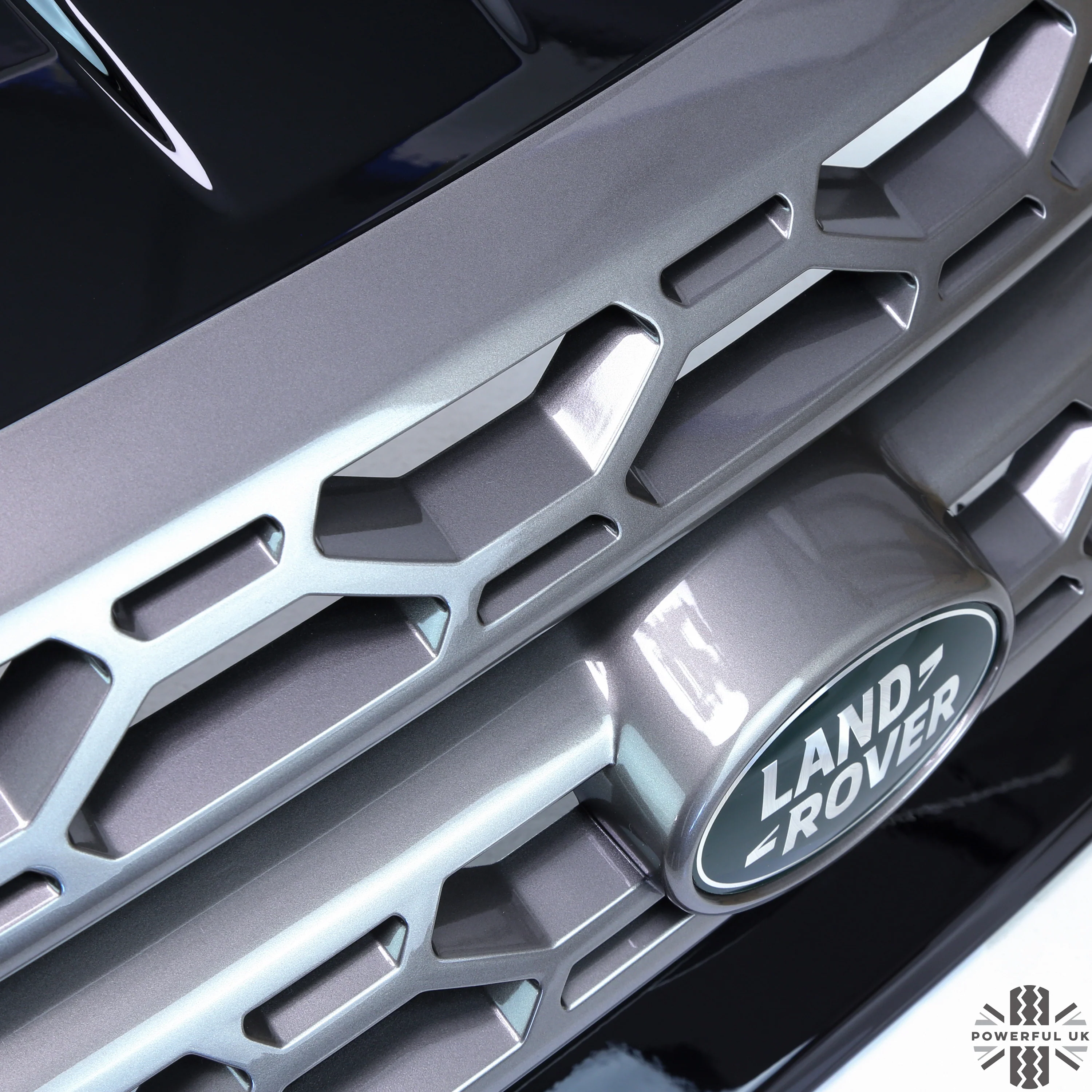 Front Grille for Land Rover Discovery Sport (2014-19) - Genuine - Black & Dark Atlas - Image 9