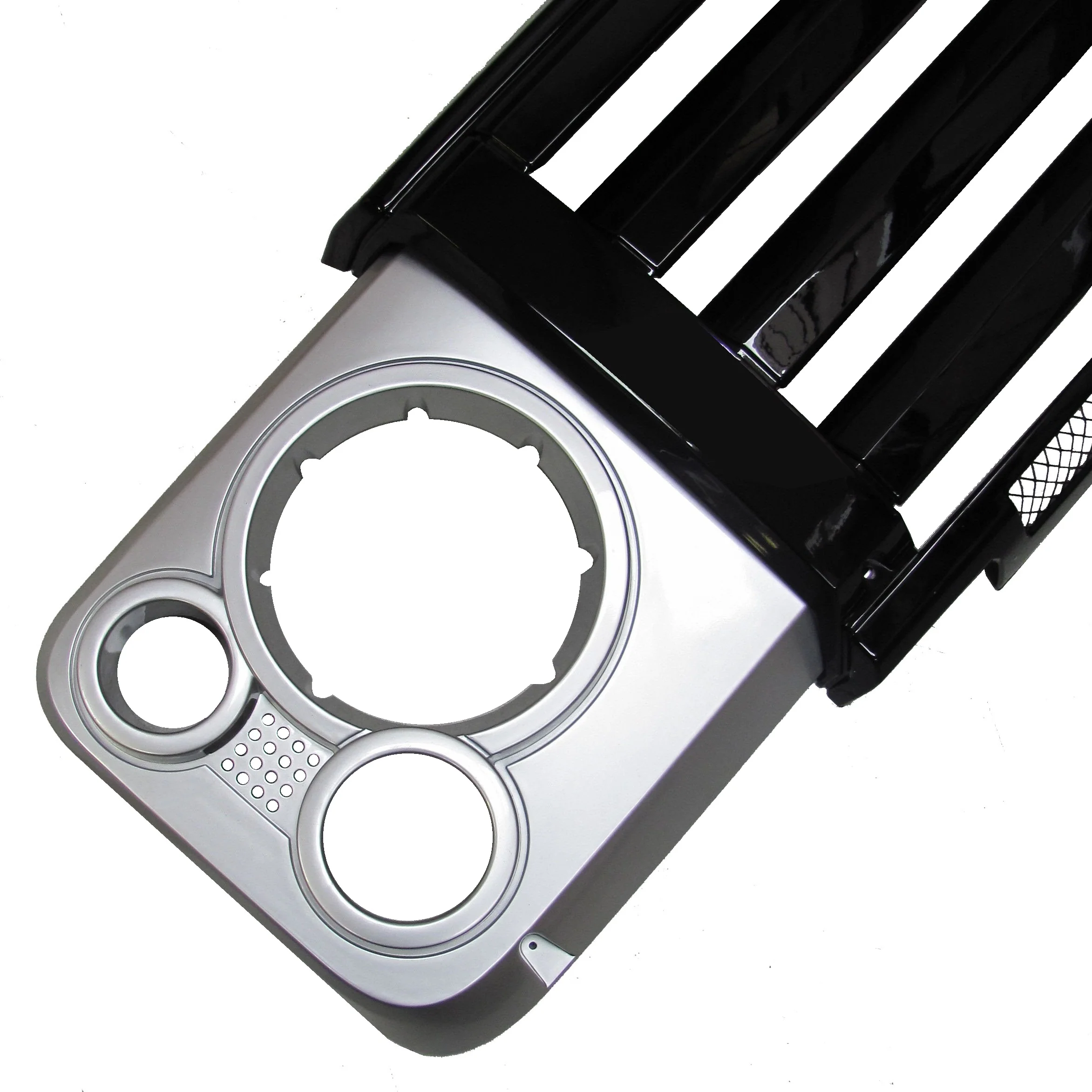 Front Grille Kit - Black & Silver - for Land Rover Defender SVX - Image 2