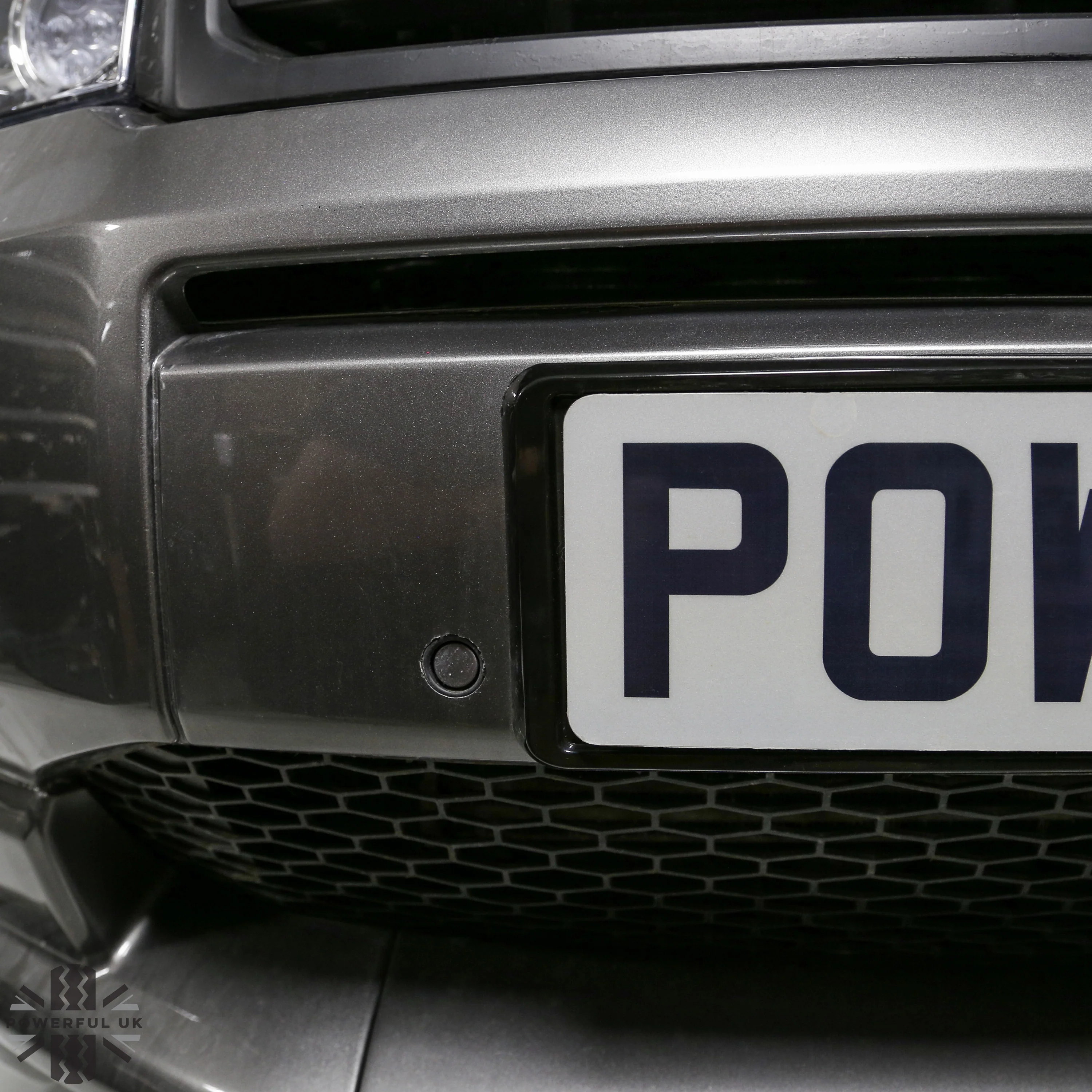 Front Number Plate Plinth - Black - for Land Rover Freelander 2 - Image 7