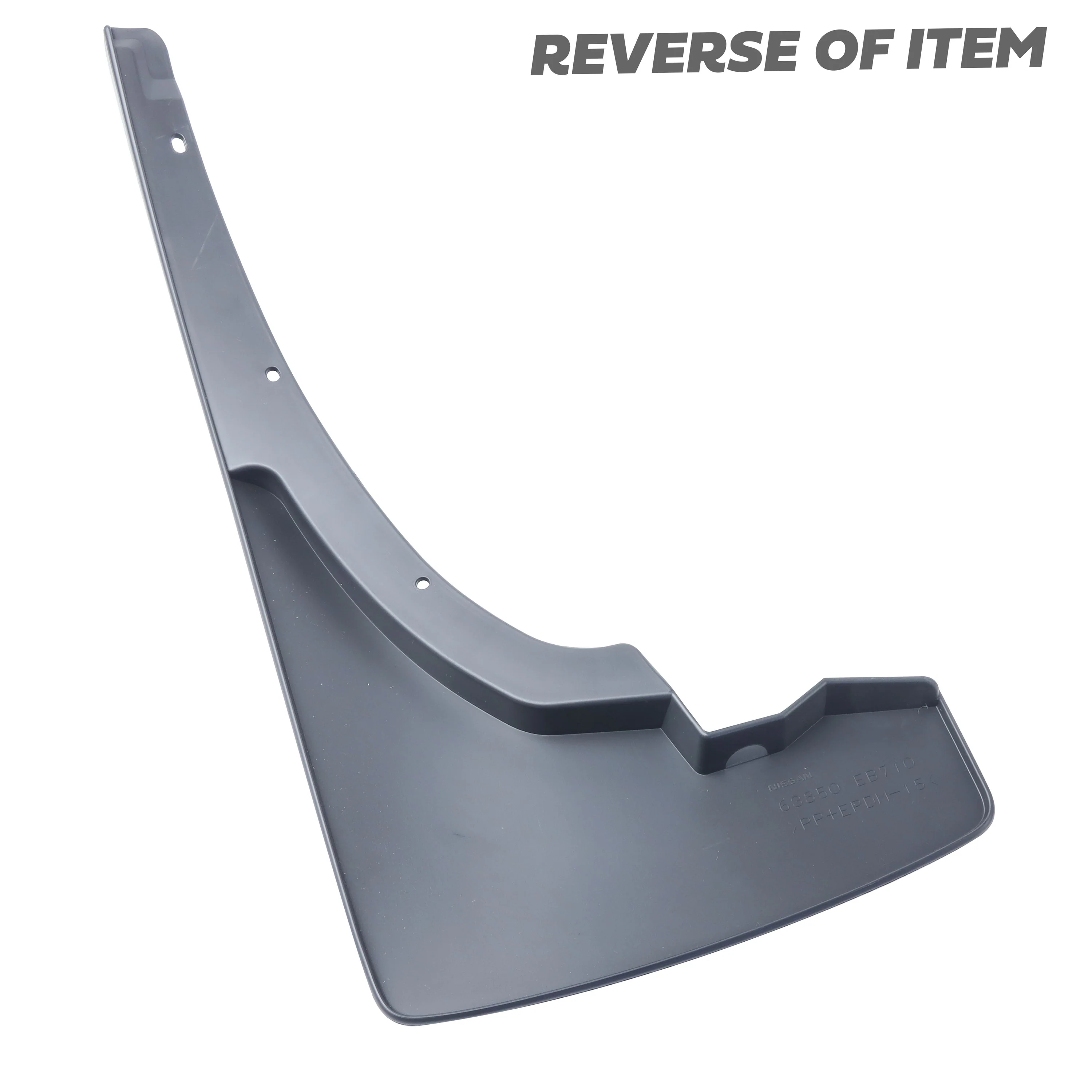 Front Right Mudflap for Nissan Navara D40 - Image 8
