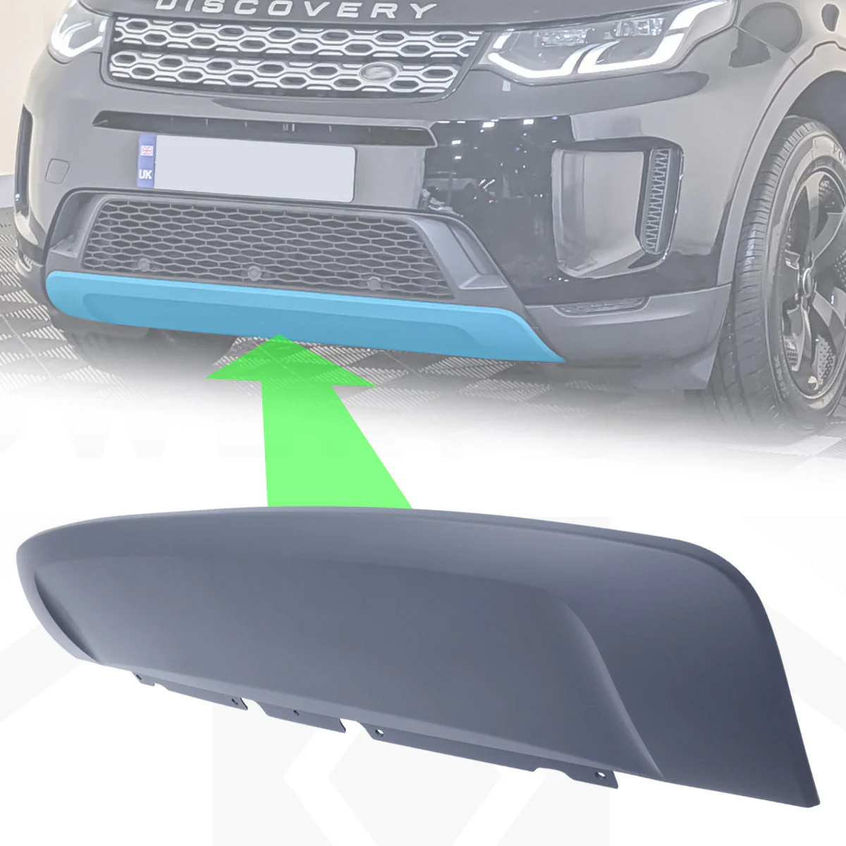 Front Tow Eye Cover for Land Rover Discovery Sport 2020 Standard Bumper - Image 6