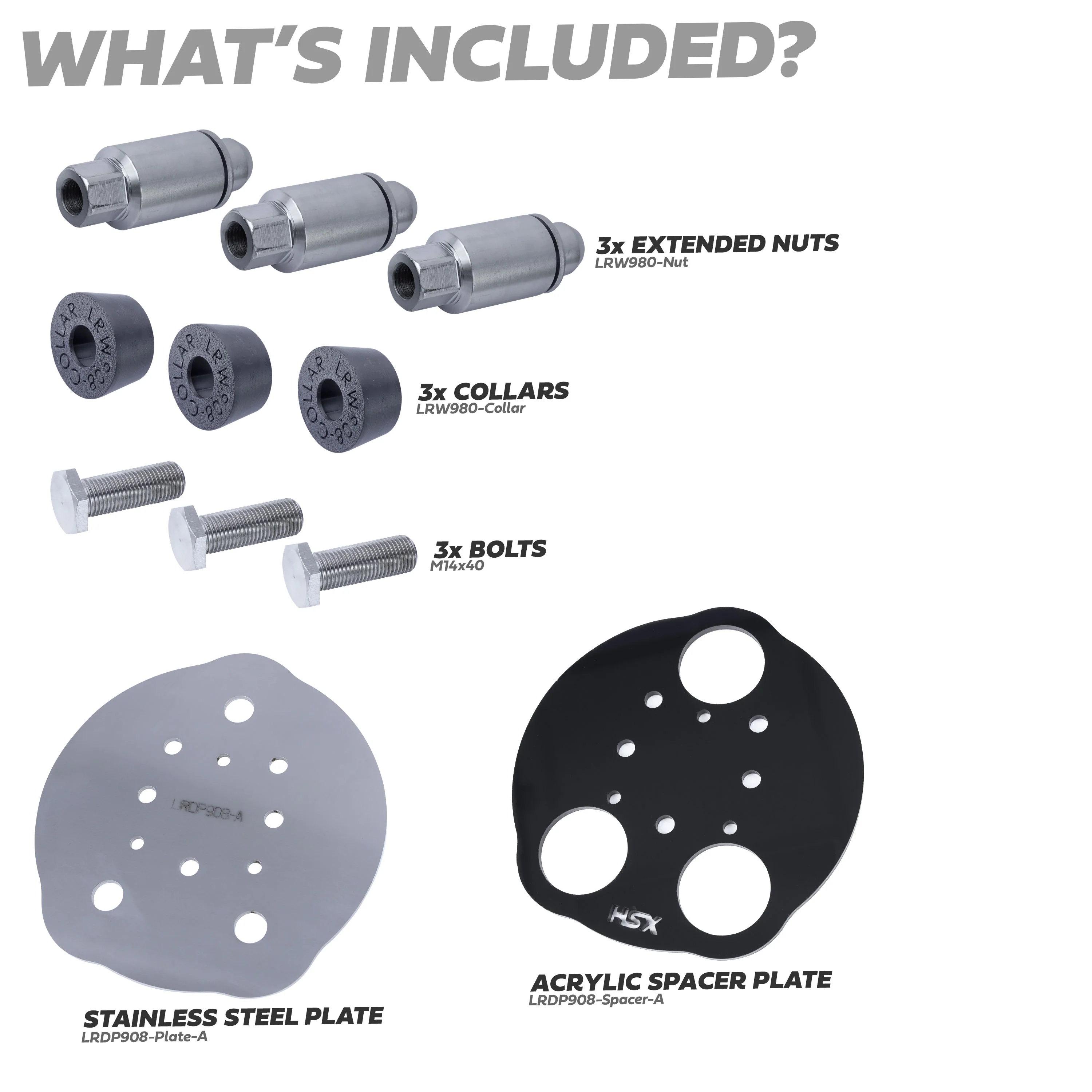 Fuel Can Spare Wheel Mount Kit for Land Rover Defender L663 - Single Can - Image 5