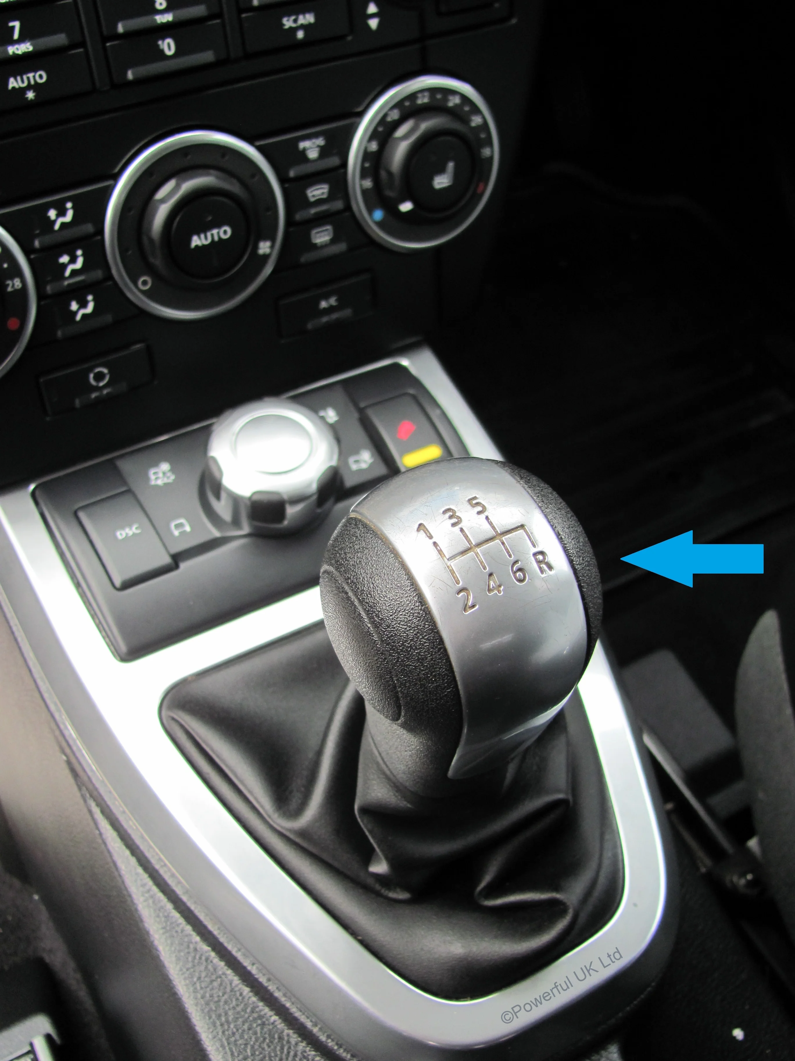 Gear Knob - genuine - 6 Speed Manual Transmission for Land Rover Freelander 2 - Image 3