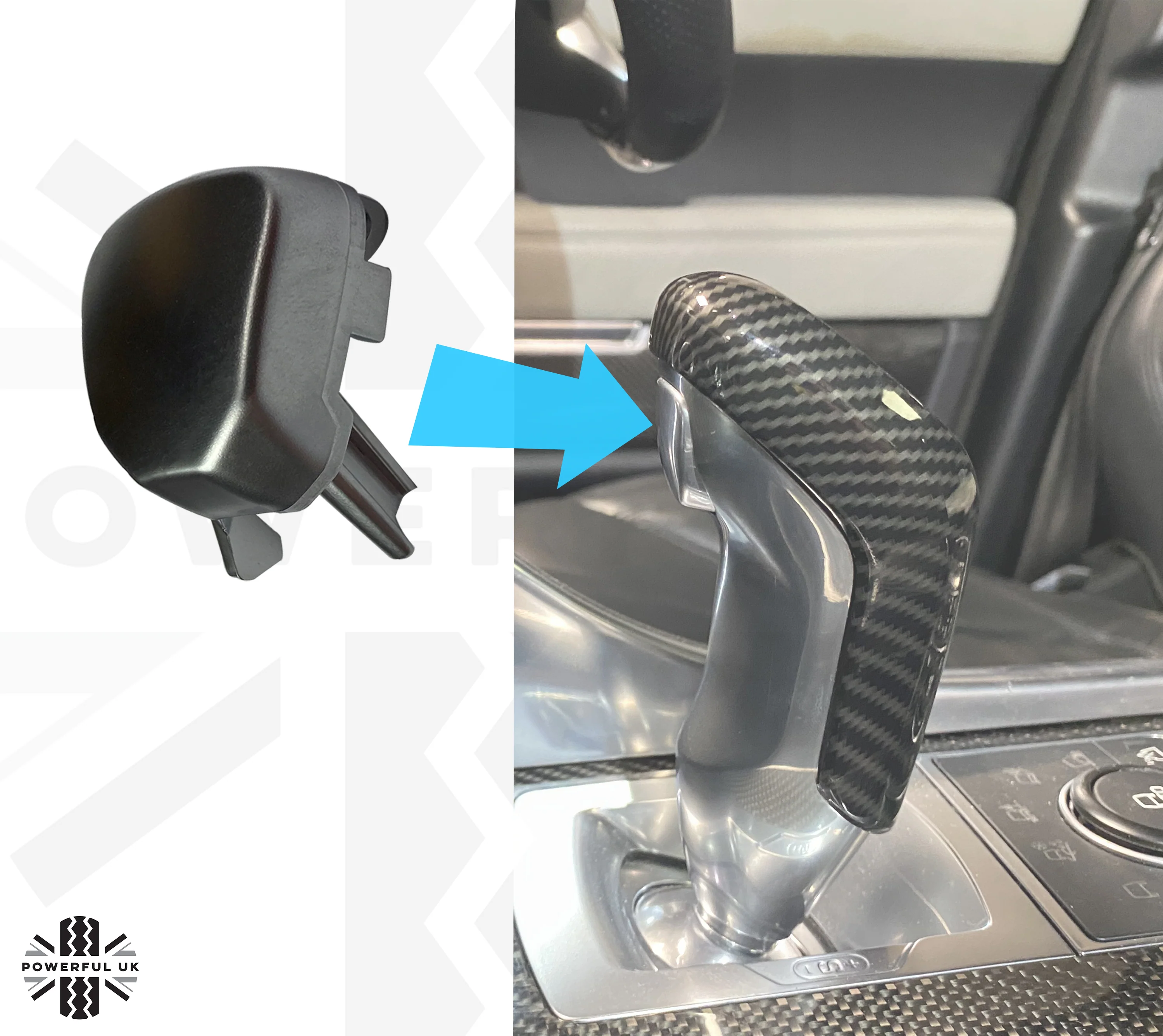 Gear Knob Shift Button Switch for Land Rover Discovery Sport 2020+