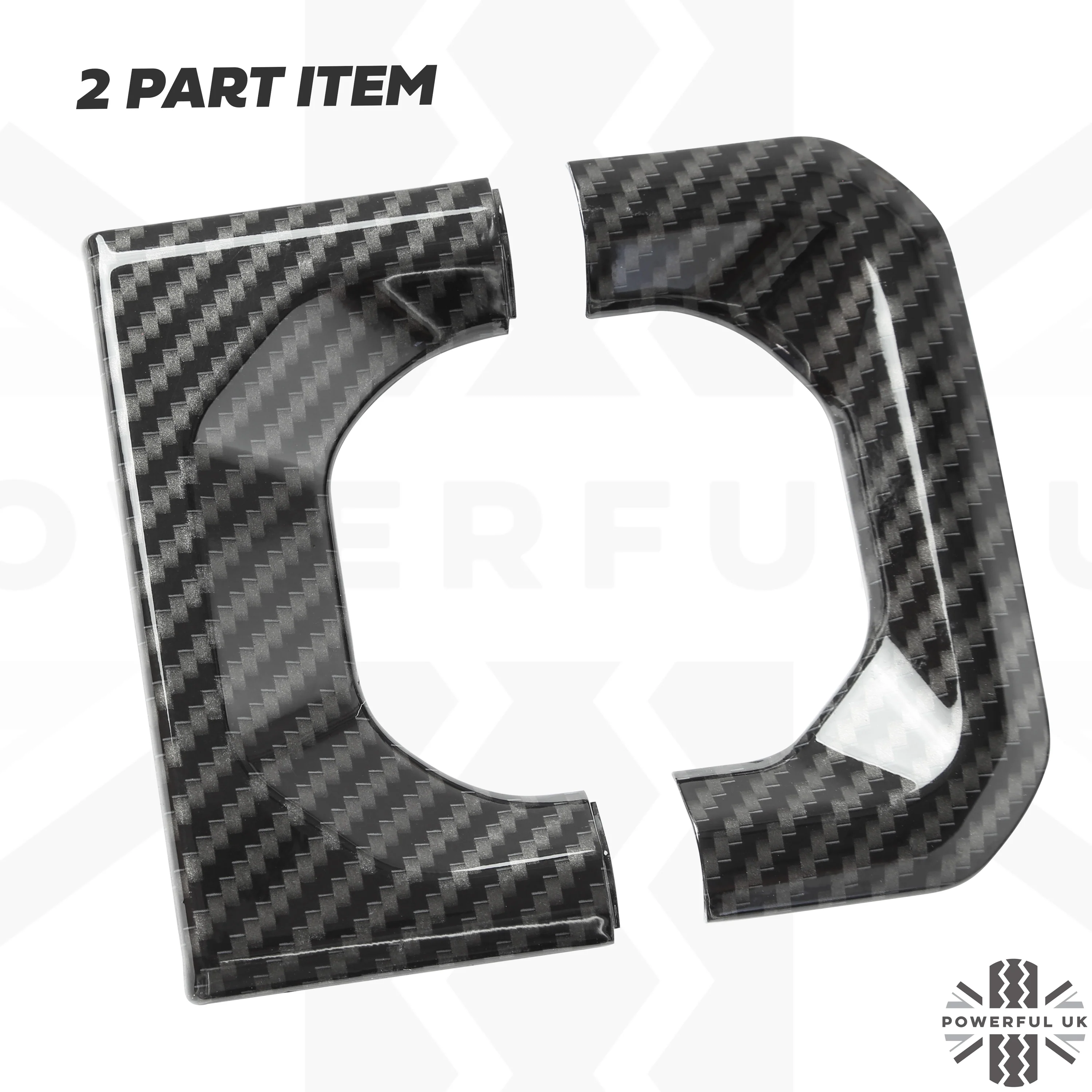 Gear Selector Surround Trim - Carbon Fibre - for Land Rover Defender L663 - Image 4