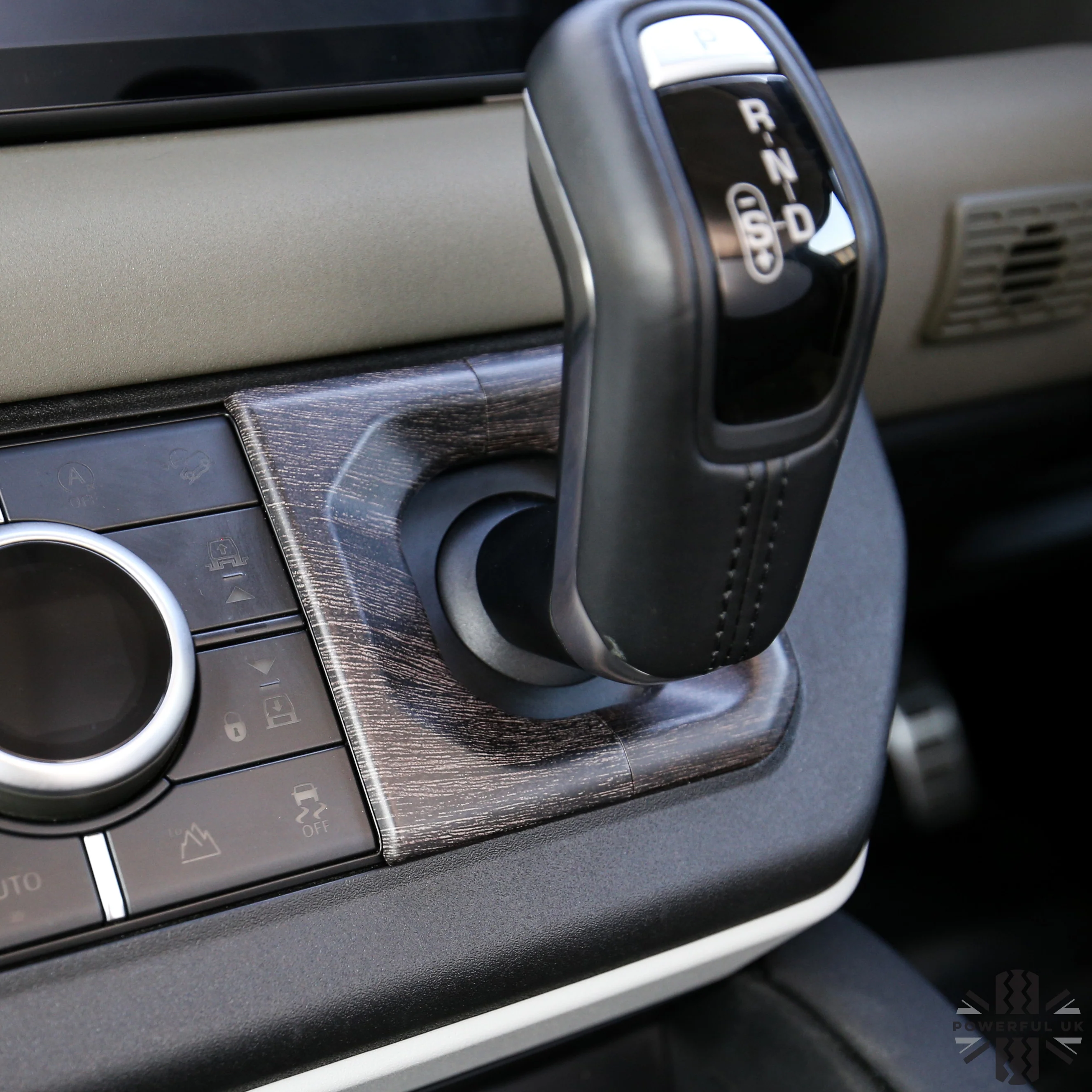 Gear Selector Surround Trim - Oak Wood - for Land Rover Defender L663 - Image 2