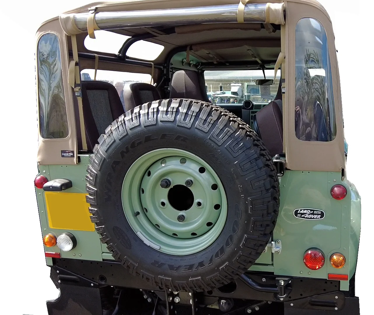 Genuine 16" Steel Wheels - Primer - Set of 5 for Classic Land Rover Defender Heritage - Image 10