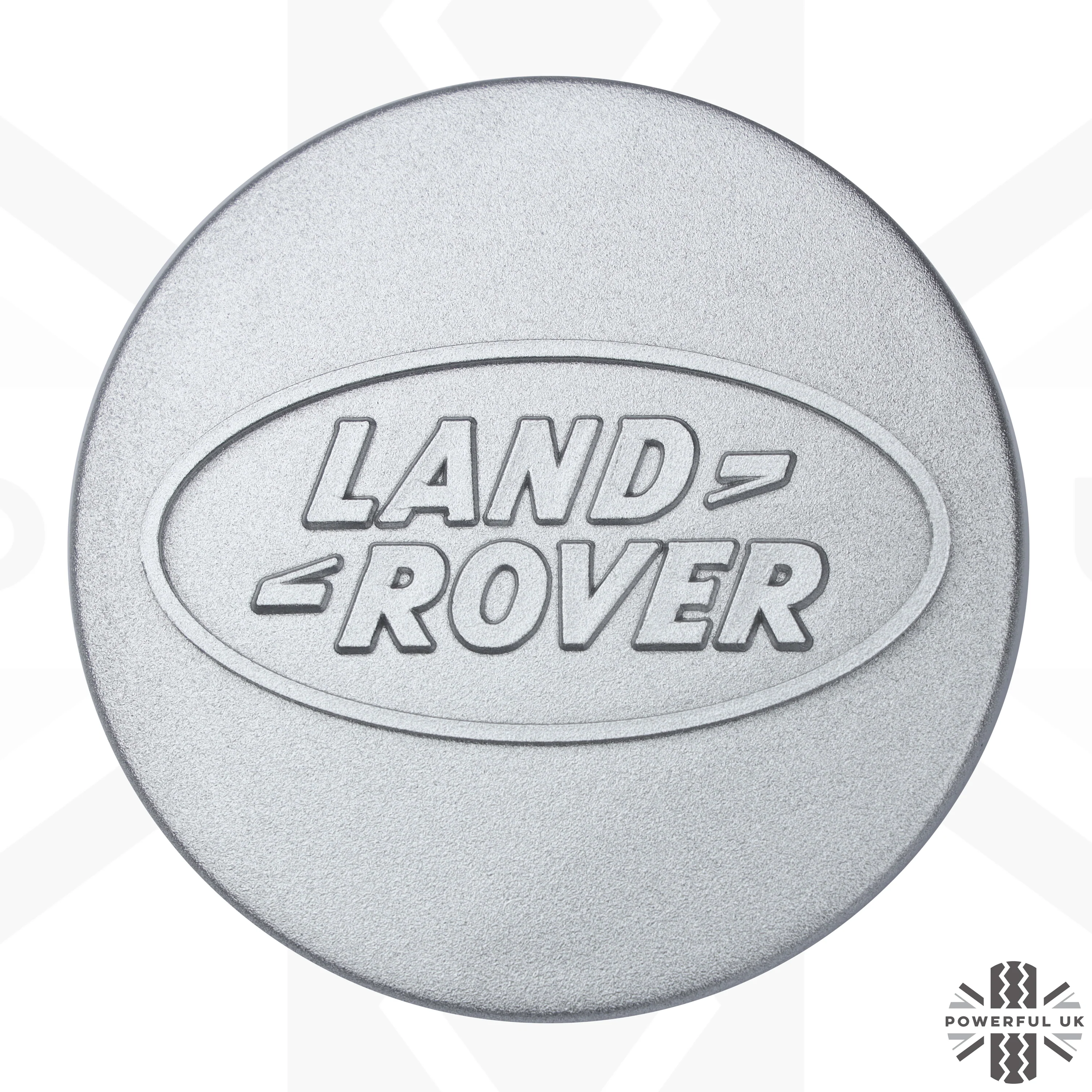 Genuine 4x Alloy Wheel Centre Caps for Land Rover Discovery 1 - Silver - Image 4