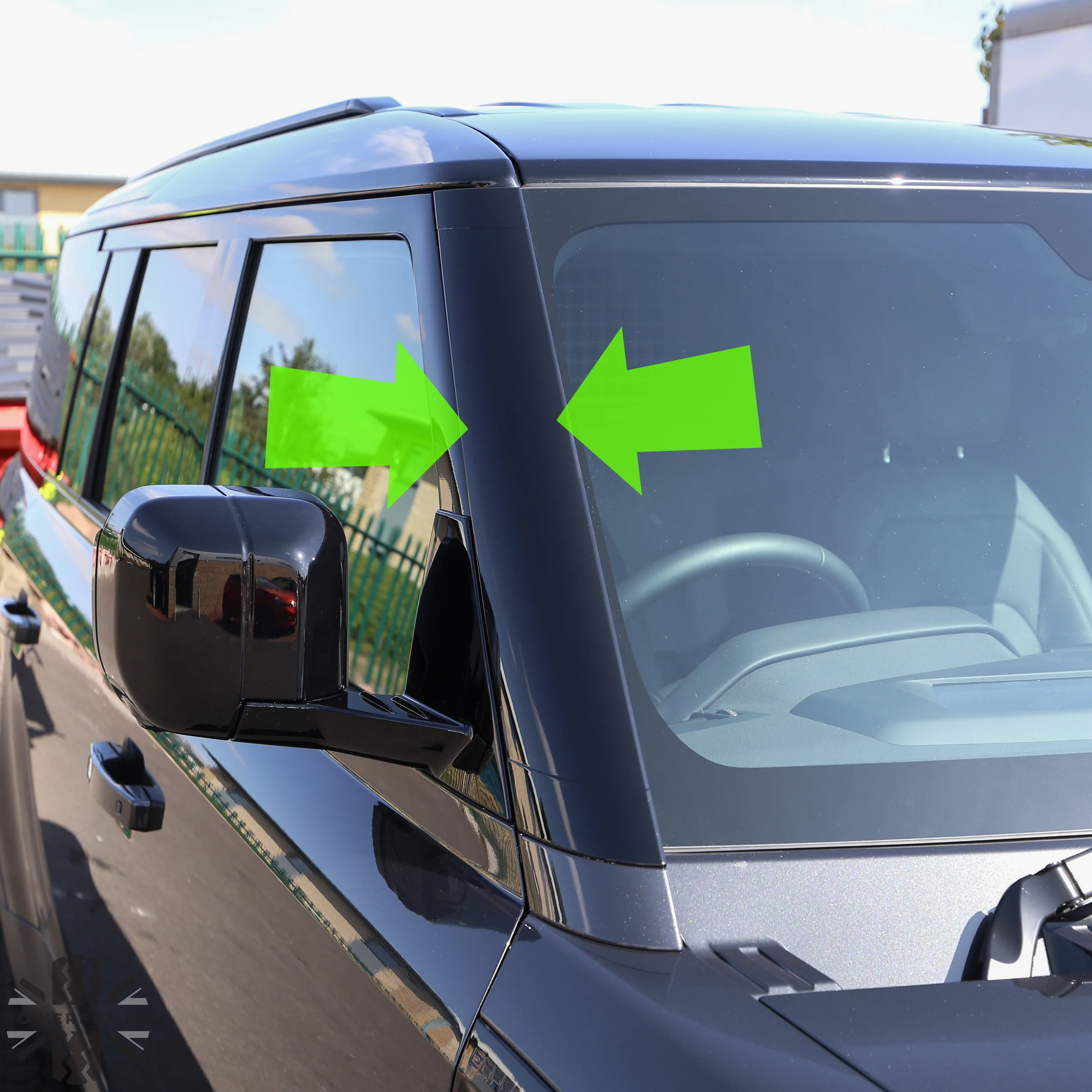 Genuine A Pillar Finisher in Gloss Black for Land Rover Defender L663 - RIGHT - Image 3