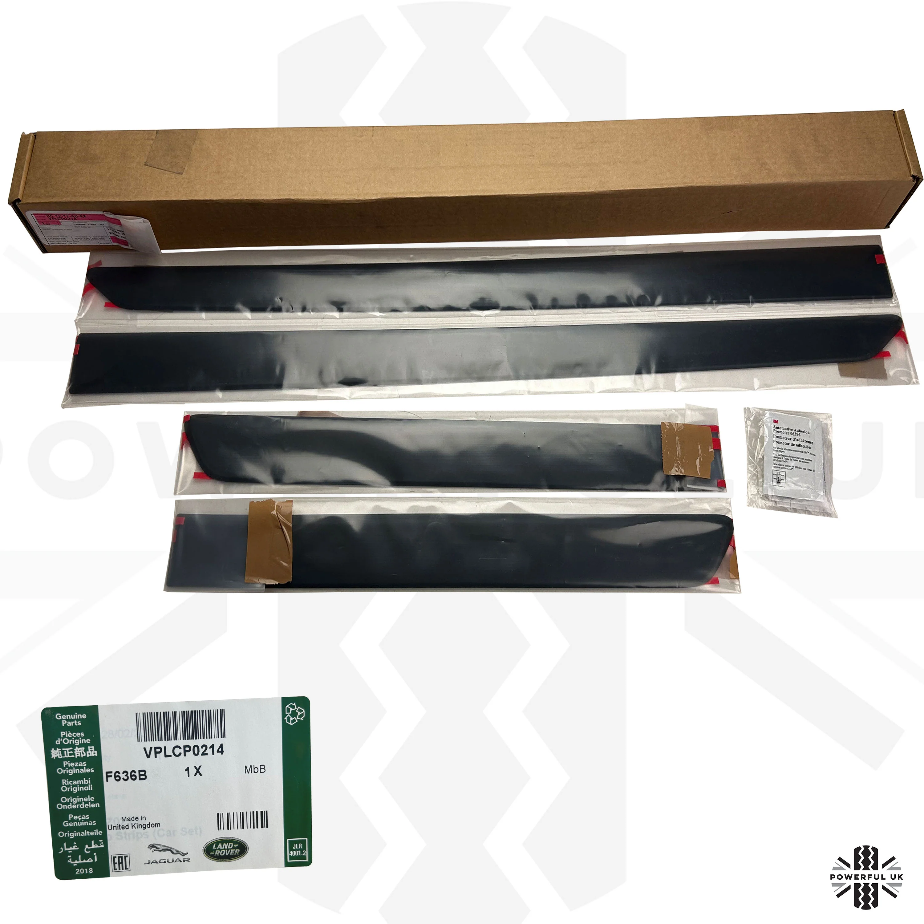 Genuine Black Door Rubbing Strips for Land Rover Discovery Sport (4pc) - Image 6