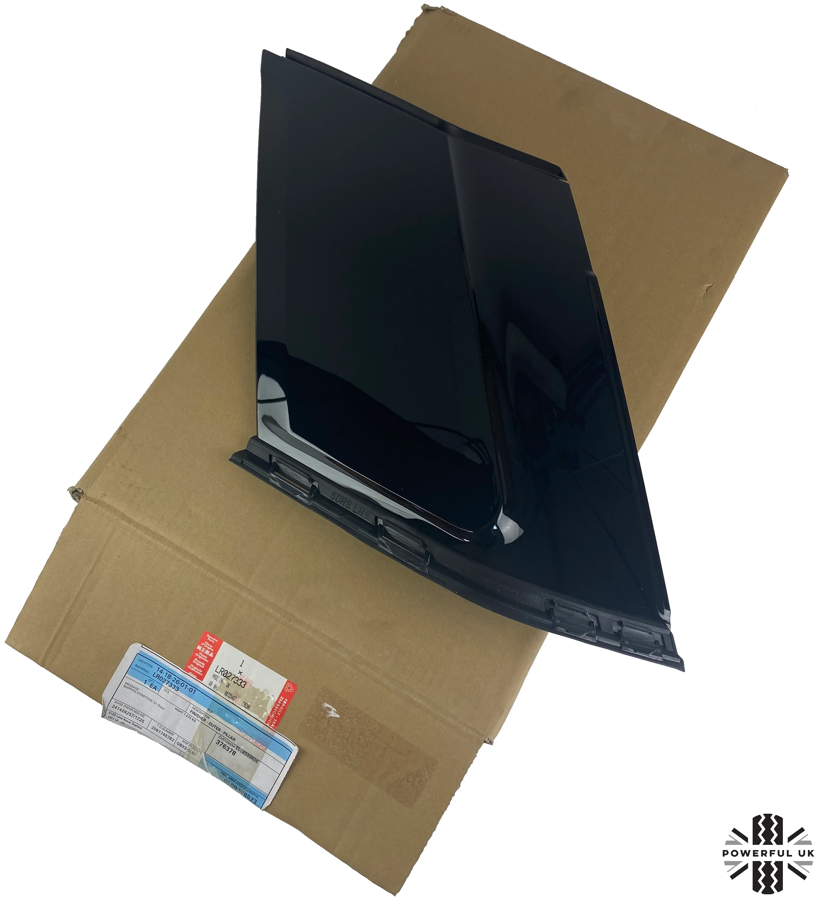Genuine Black Left D Pillar Cover for Range Rover Evoque 5 Door - Image 2