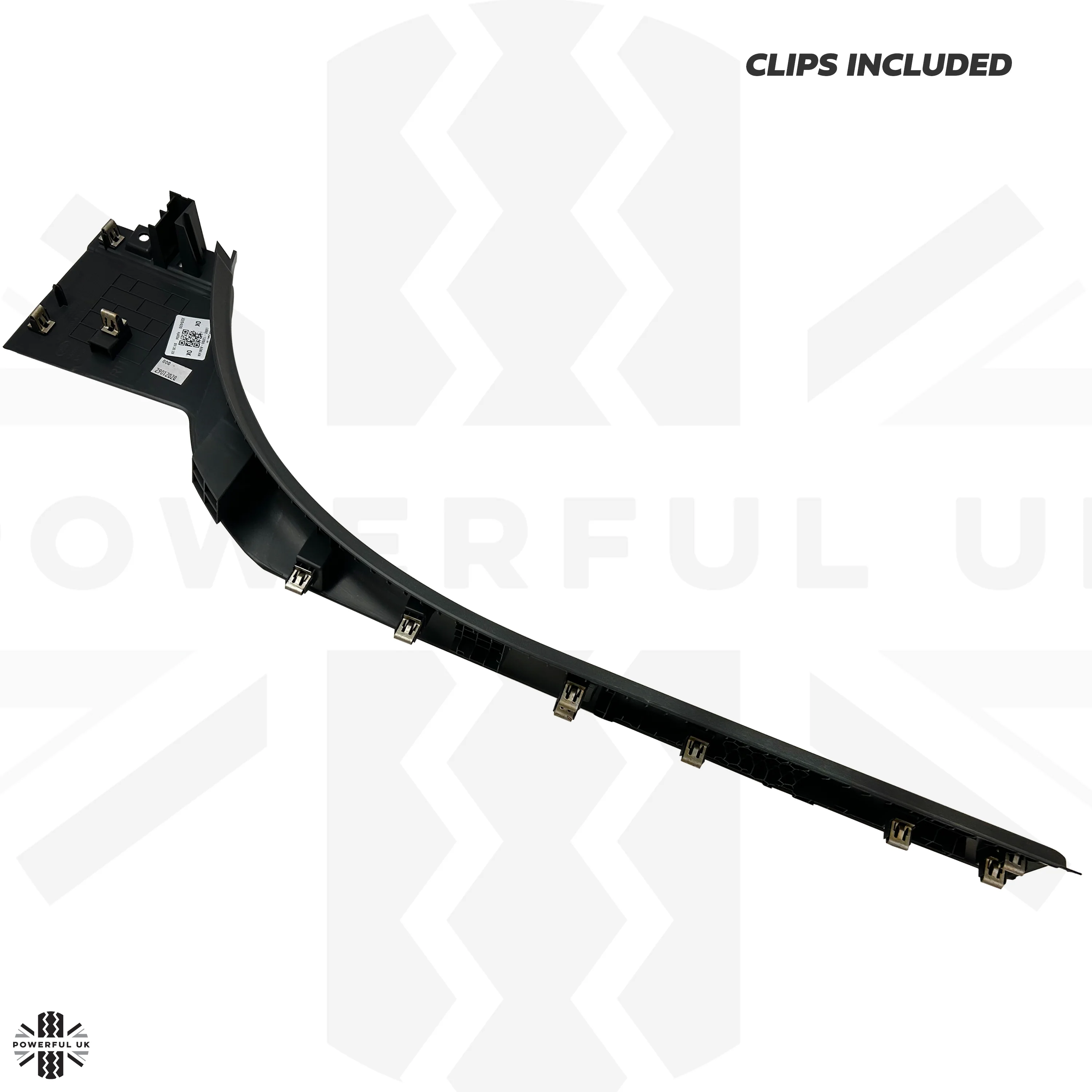 Genuine 'Defender' Scuff Plate for Land Rover Defender L663 Grey - Front Right - Image 4