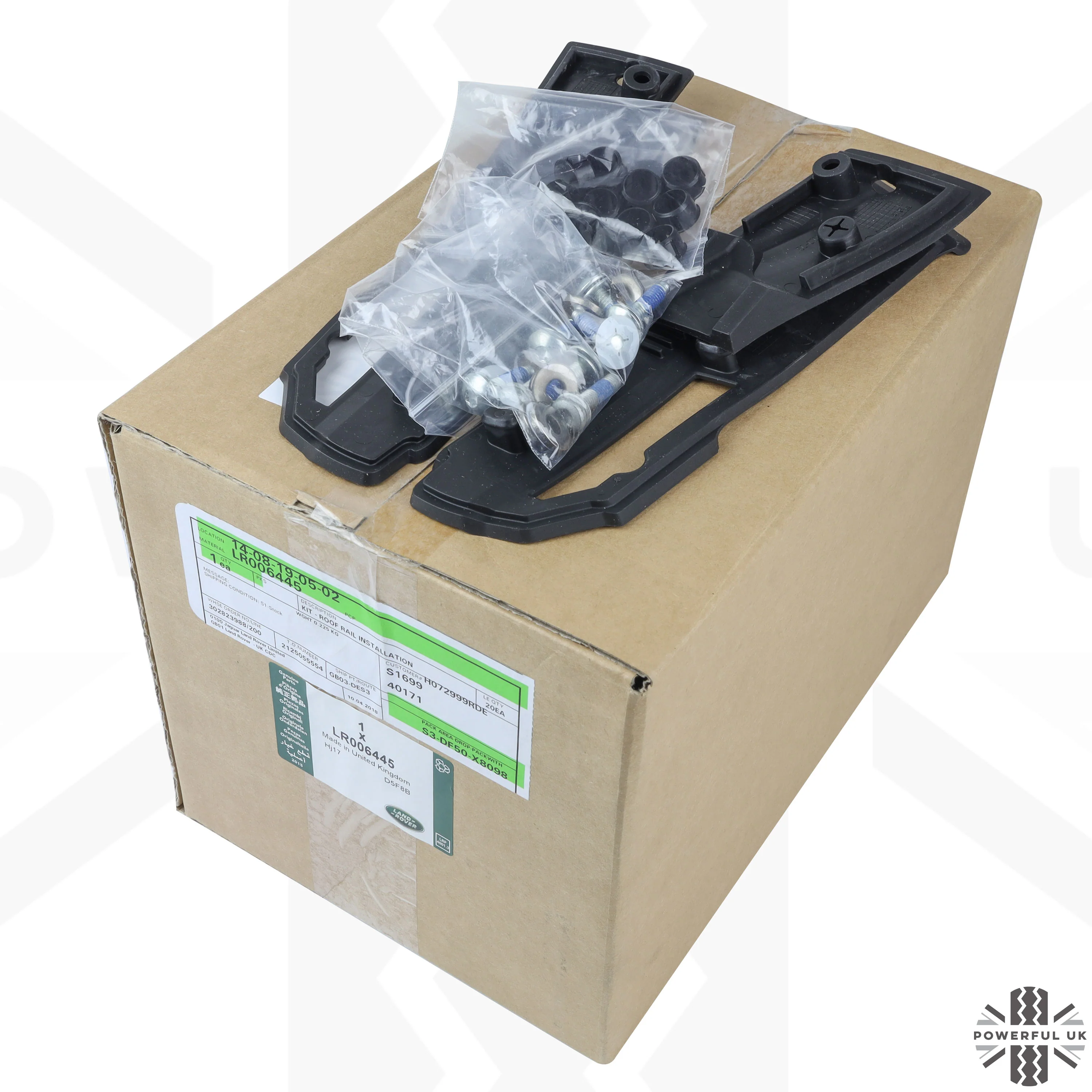 Genuine Fitting Kit for Extended Roof Rails for Land Rover Discovery 3/4 - Image 2