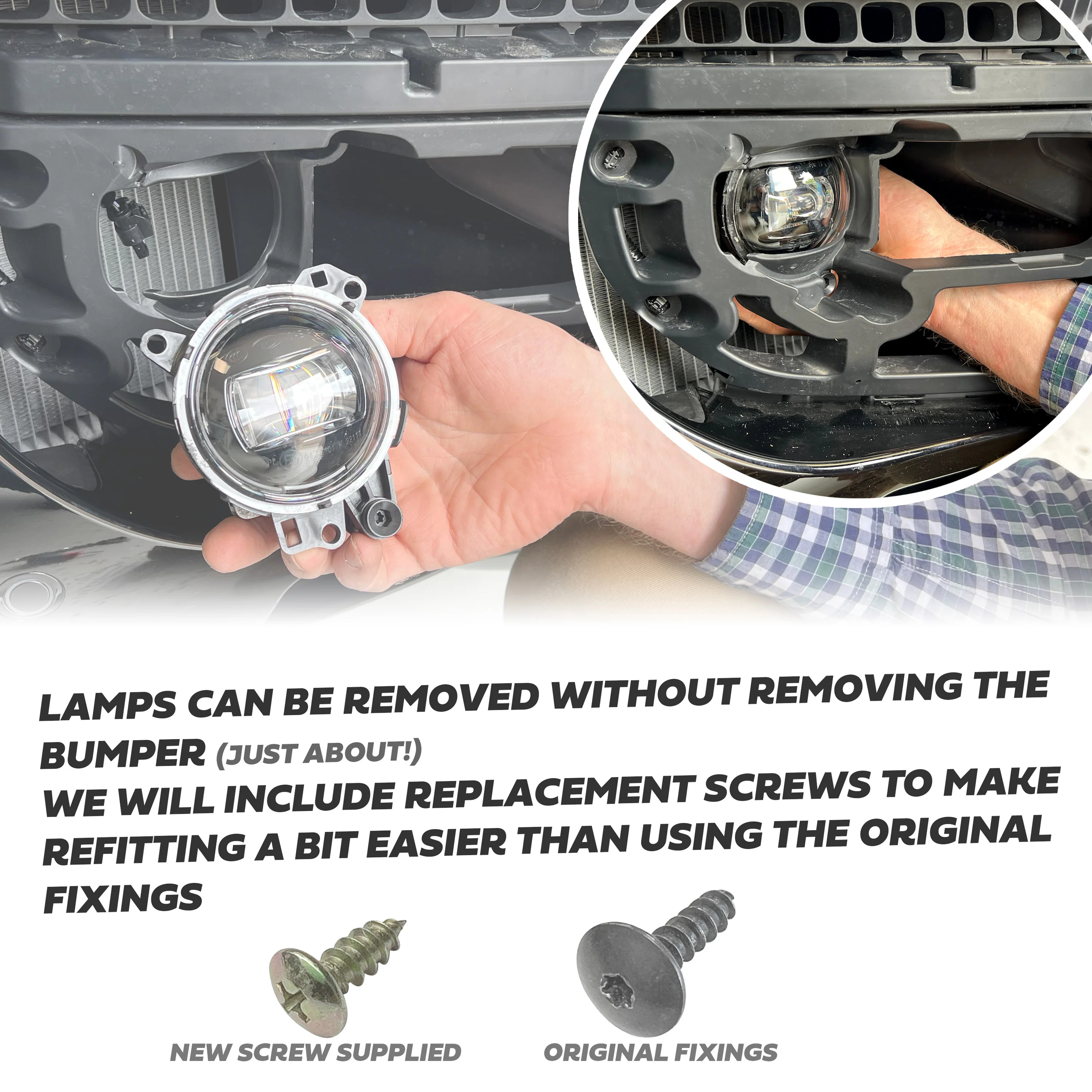 Genuine Fog Lamp for Land Rover Defender L663 (TAKE OFF) - Image 3