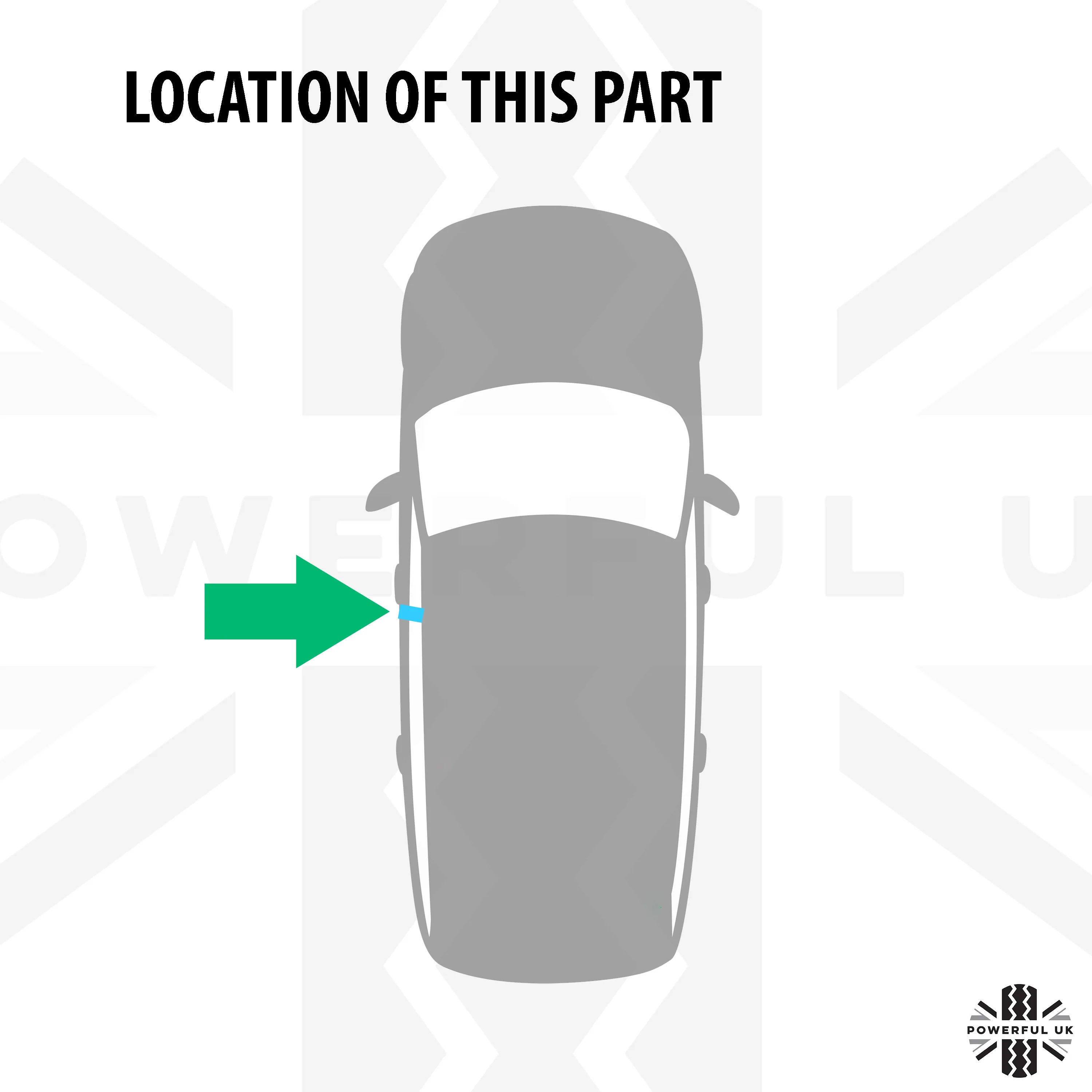 Genuine Front B Pillar Finisher in Gloss Black for Range Rover Sport L494 - Left - Image 4