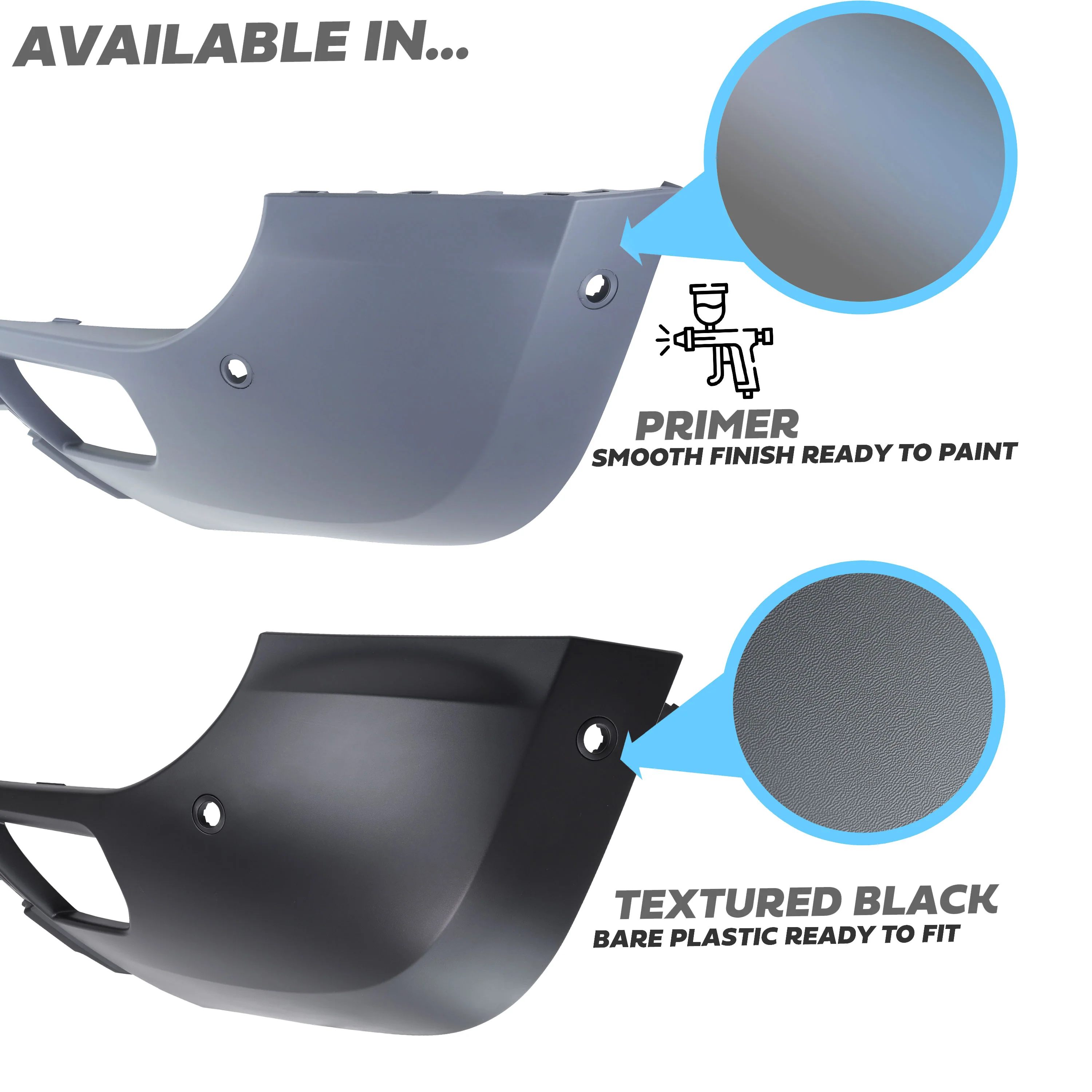 Genuine Front Bumper Corner for Land Rover Defender L663 (Textured) - LEFT - Image 4