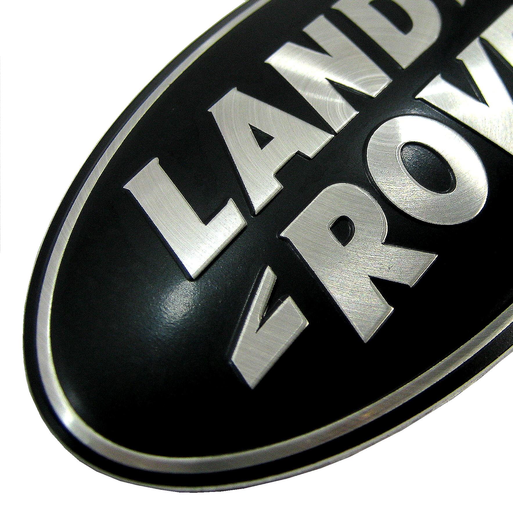 Genuine Front Grille Badge - Black & Silver - for Range Rover Sport L320 Supercharged - Image 3