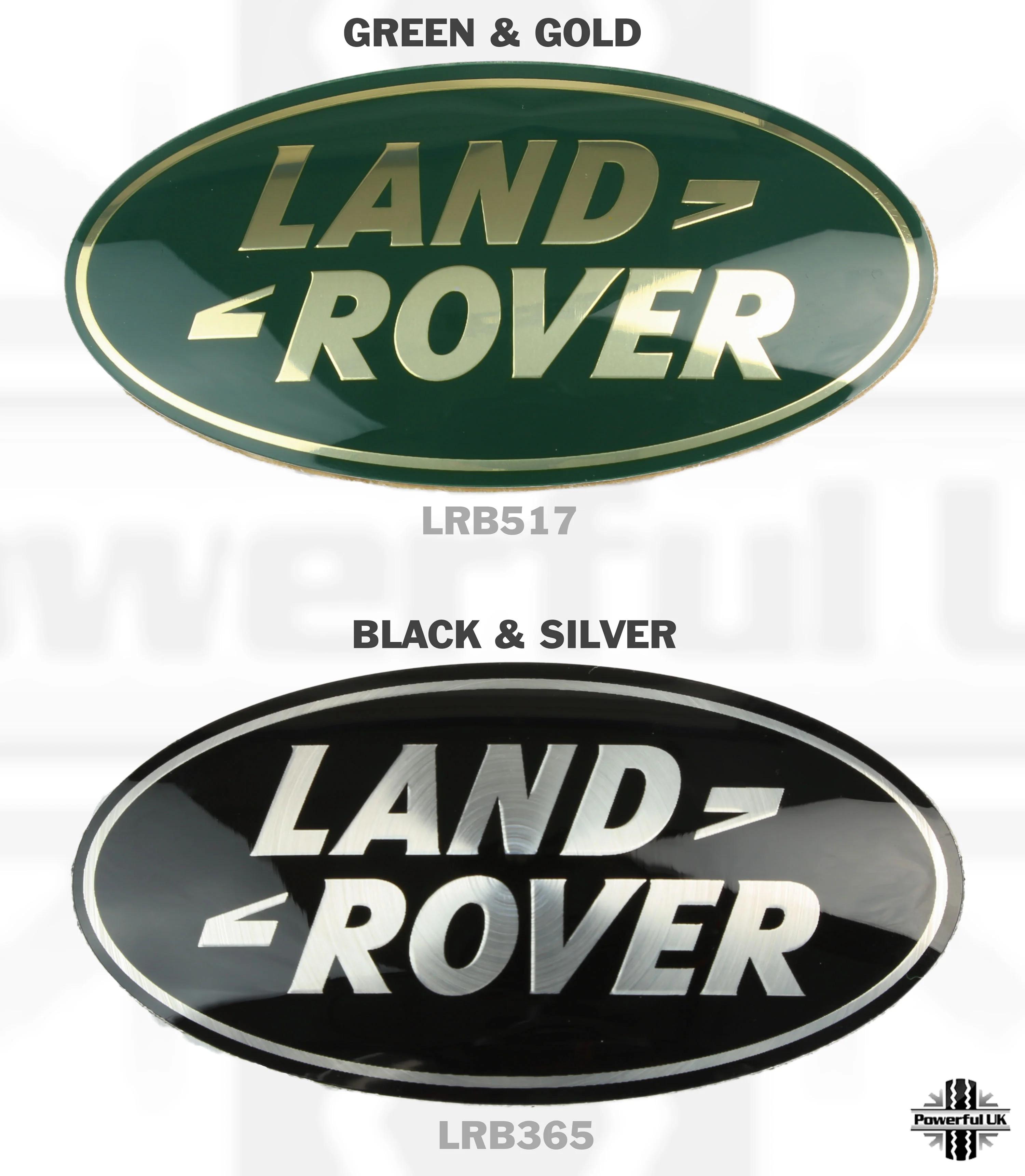 Genuine Front Grille Badge - Green & Gold - for Land Rover Freelander 1 - Image 5