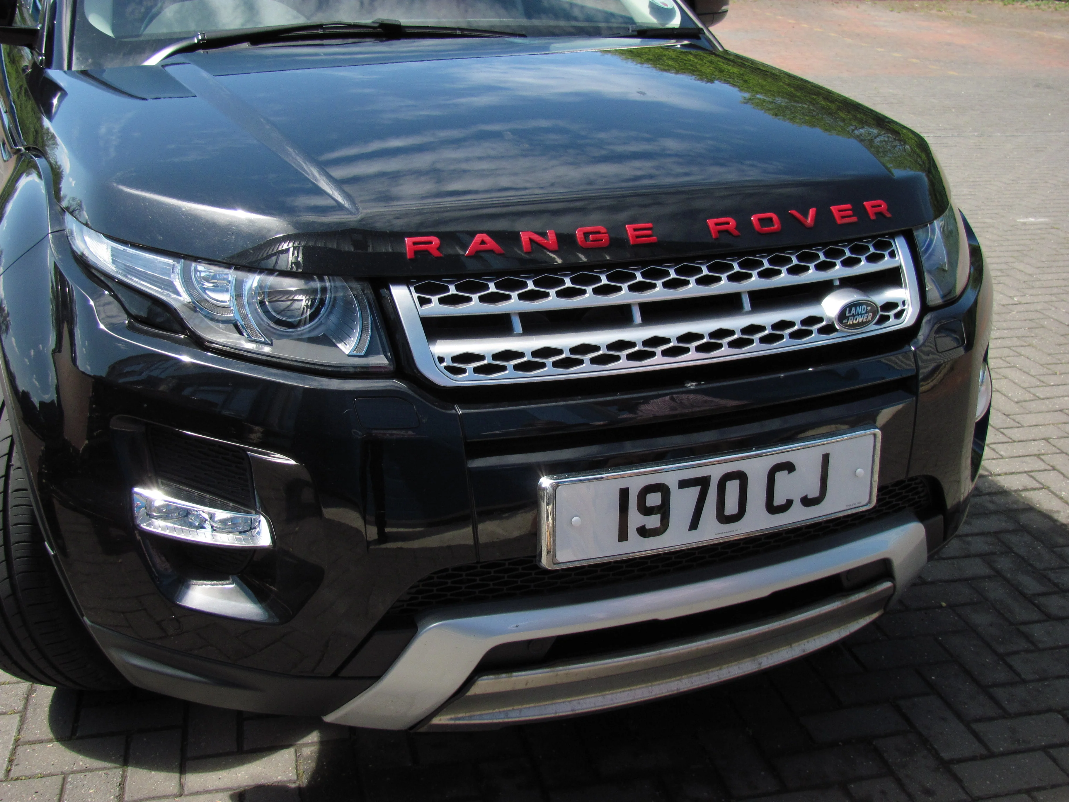 Genuine Front Grille Badge - Green & Gold - for Range Rover Evoque - Image 4
