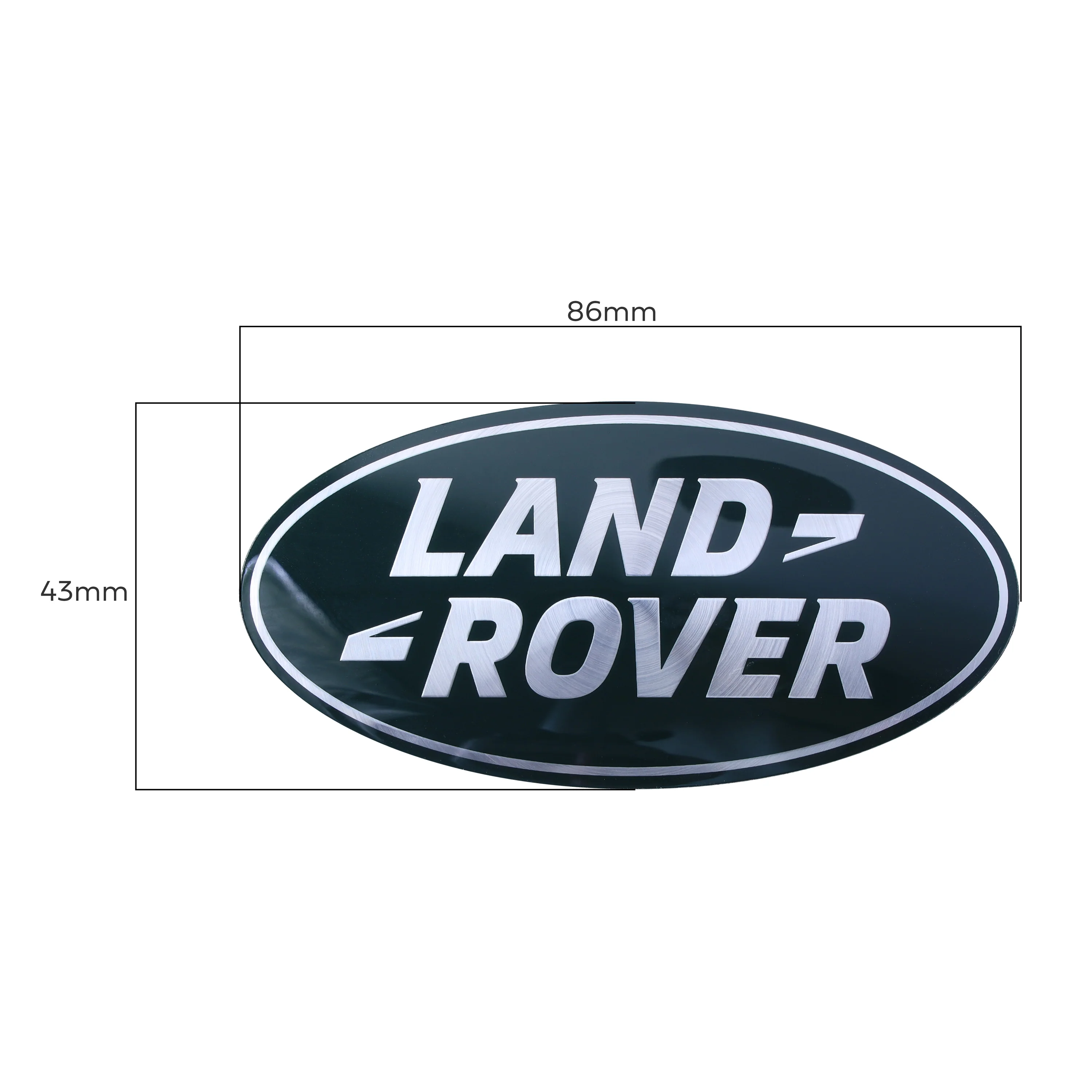 Genuine Front Grille Badge - Green & Silver - for Range Rover Velar - Image 4