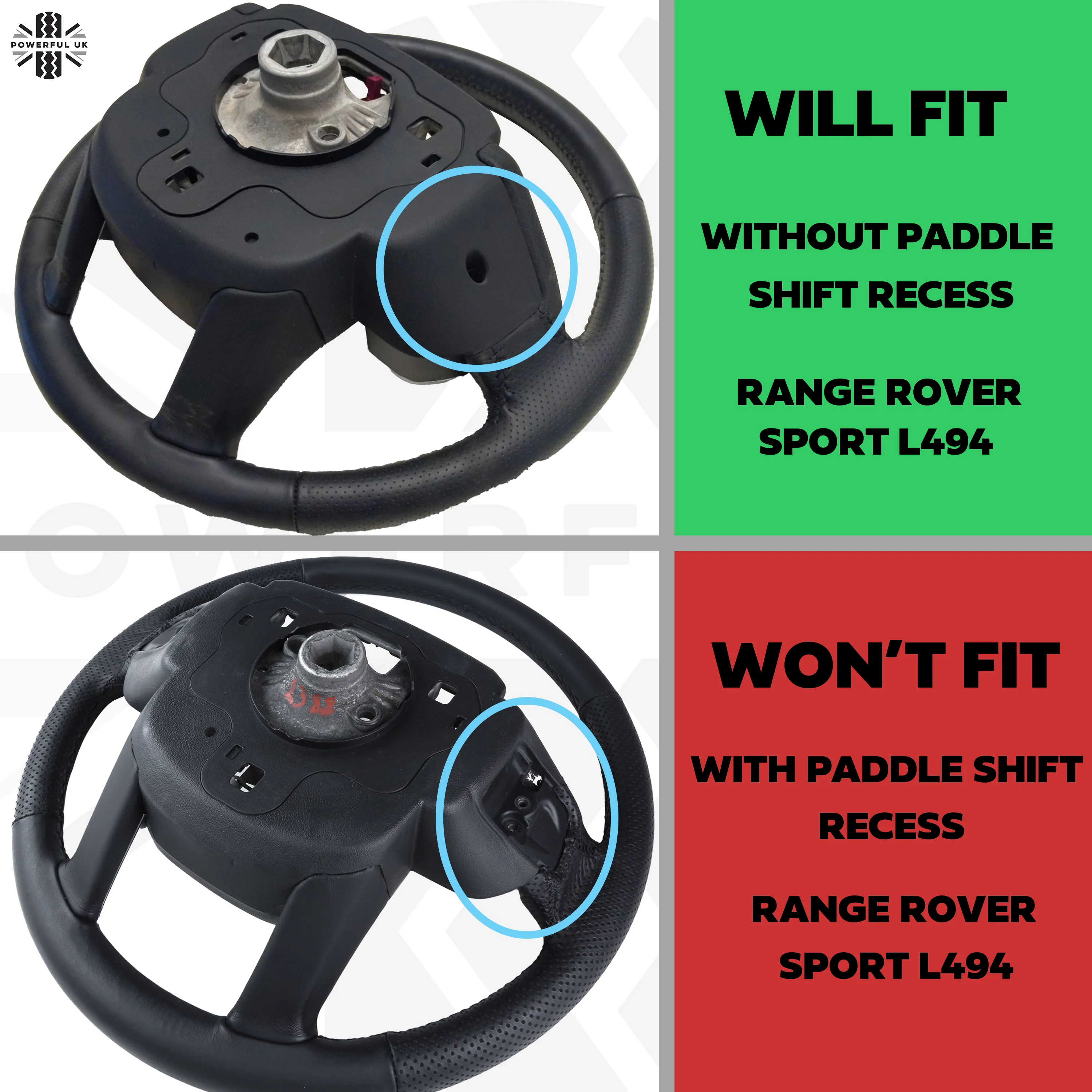 Genuine Heated Steering Wheel Module Loom for Range Rover Sport L494 - Image 5
