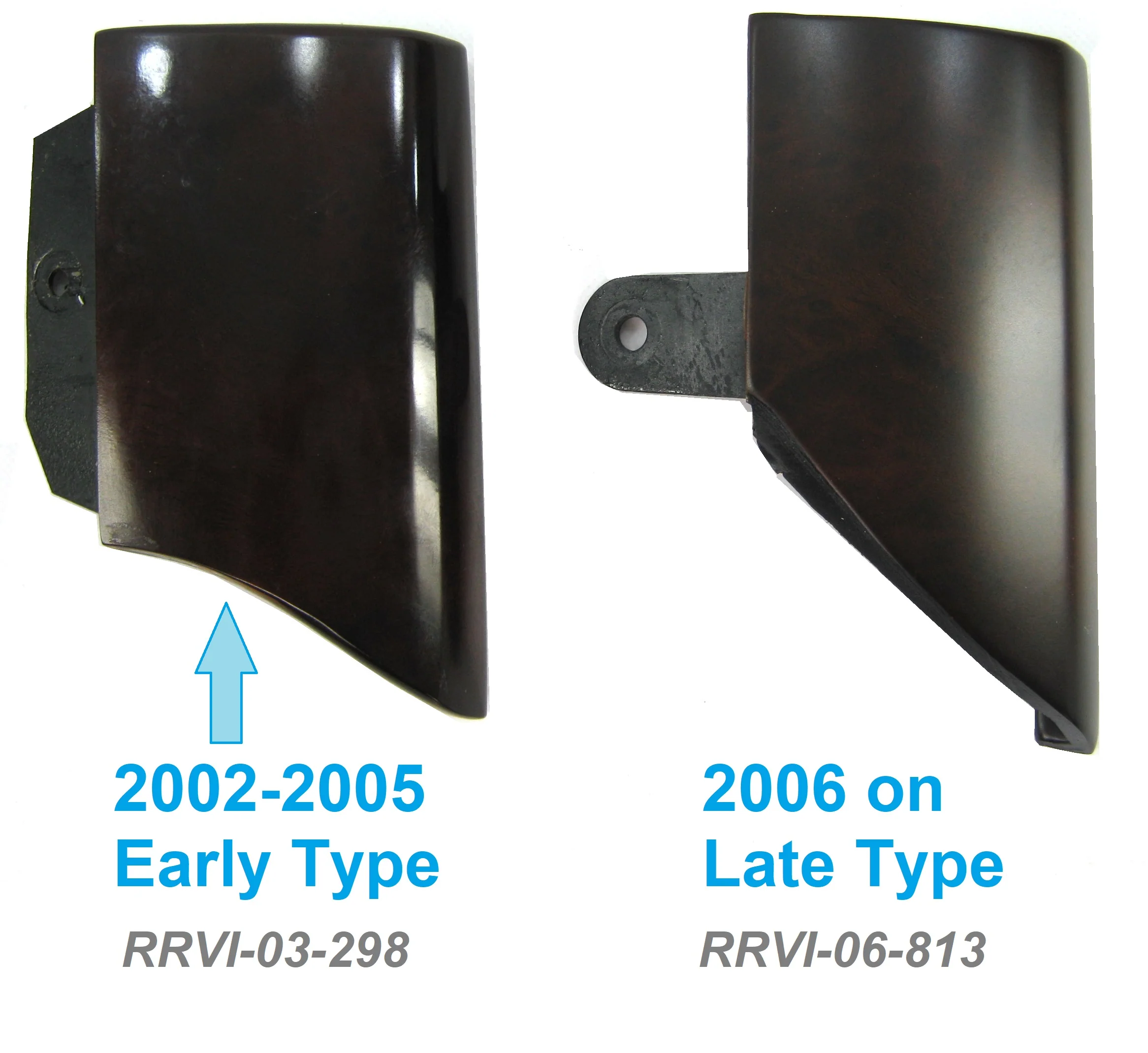 Genuine Interior Screen Surrounds Vavona Burl for Range Rover L322 2006-12 - Image 6
