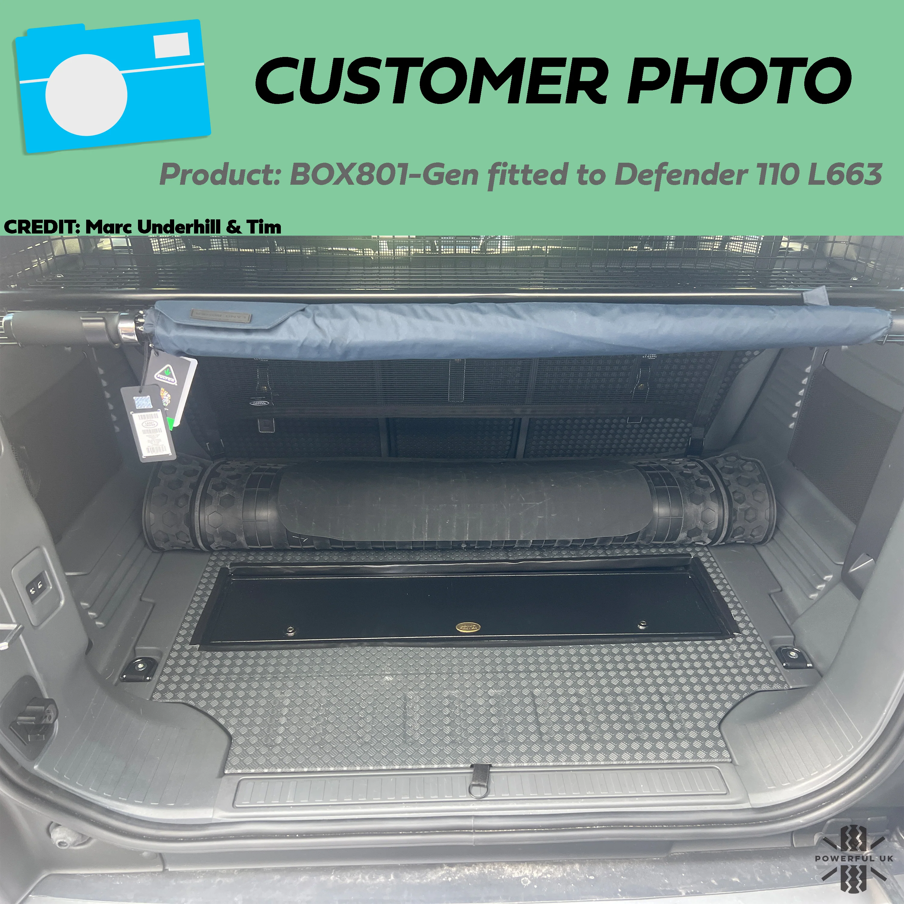Genuine Land Rover Gun/Security Box + Custom Brackets for Defender L663(110) - Image 7