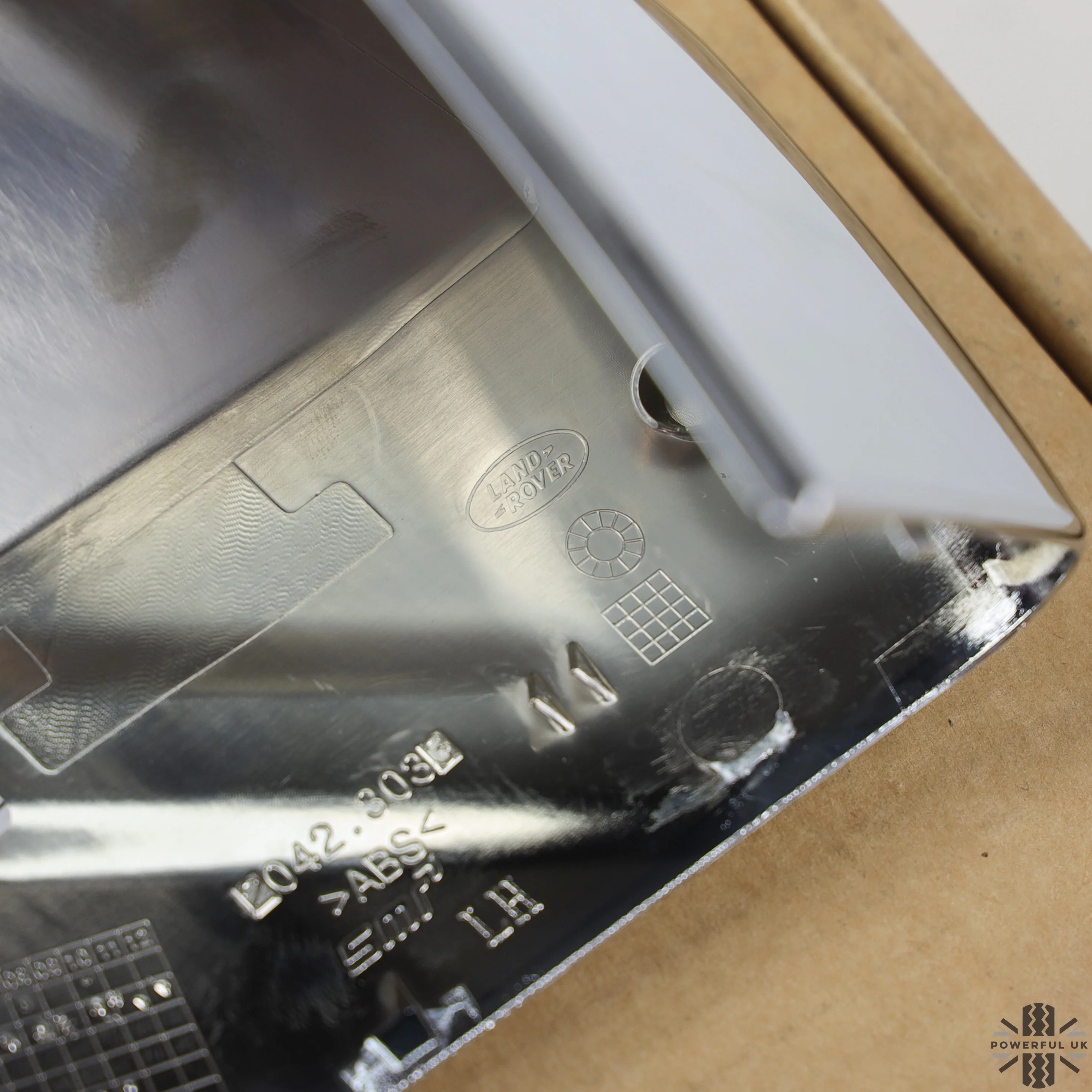 Genuine Mirror Covers - Top Half Caps for Land Rover Discovery 5 - Chrome - Image 6