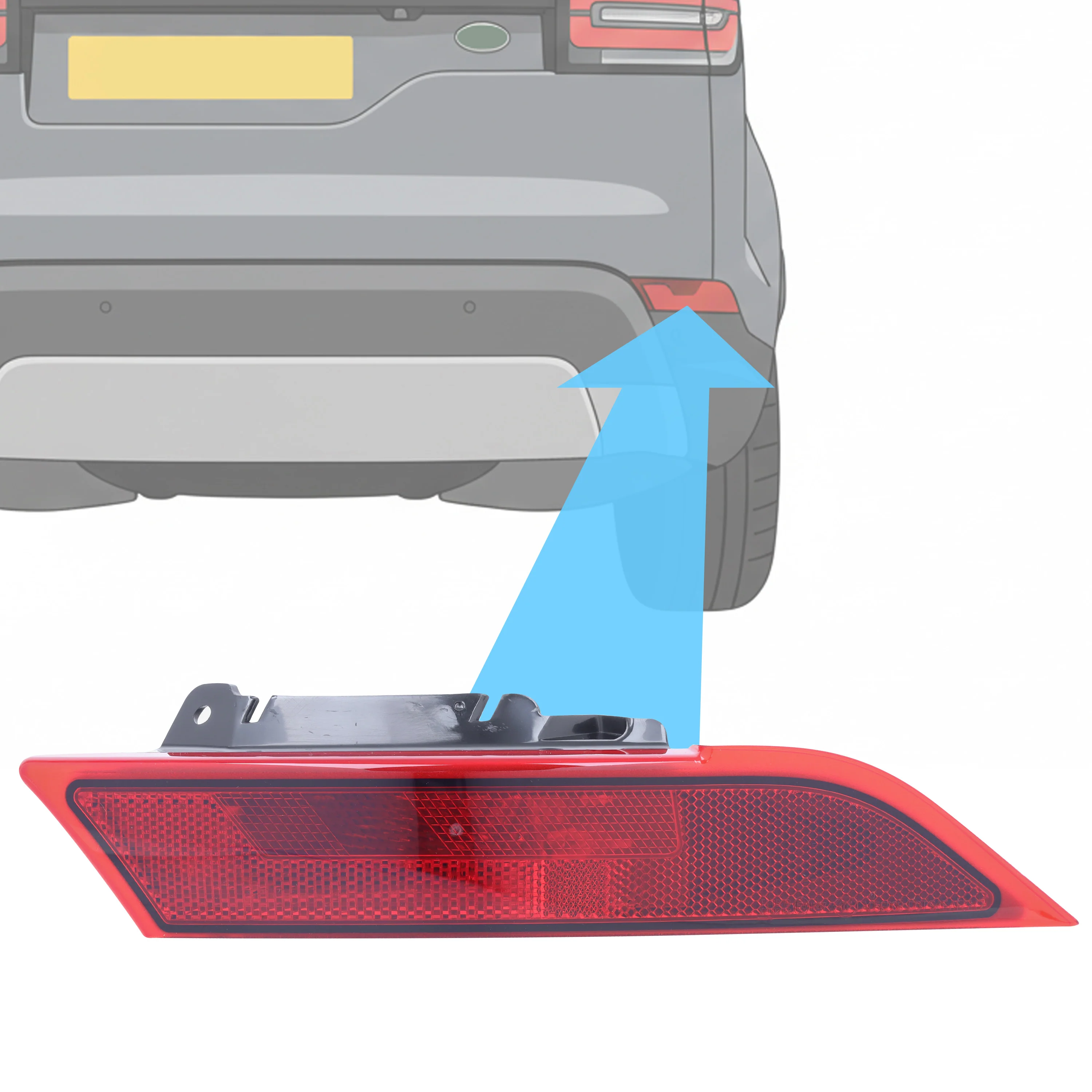 Genuine Rear Bumper Fog Lamp for Land Rover Discovery 5 - RH