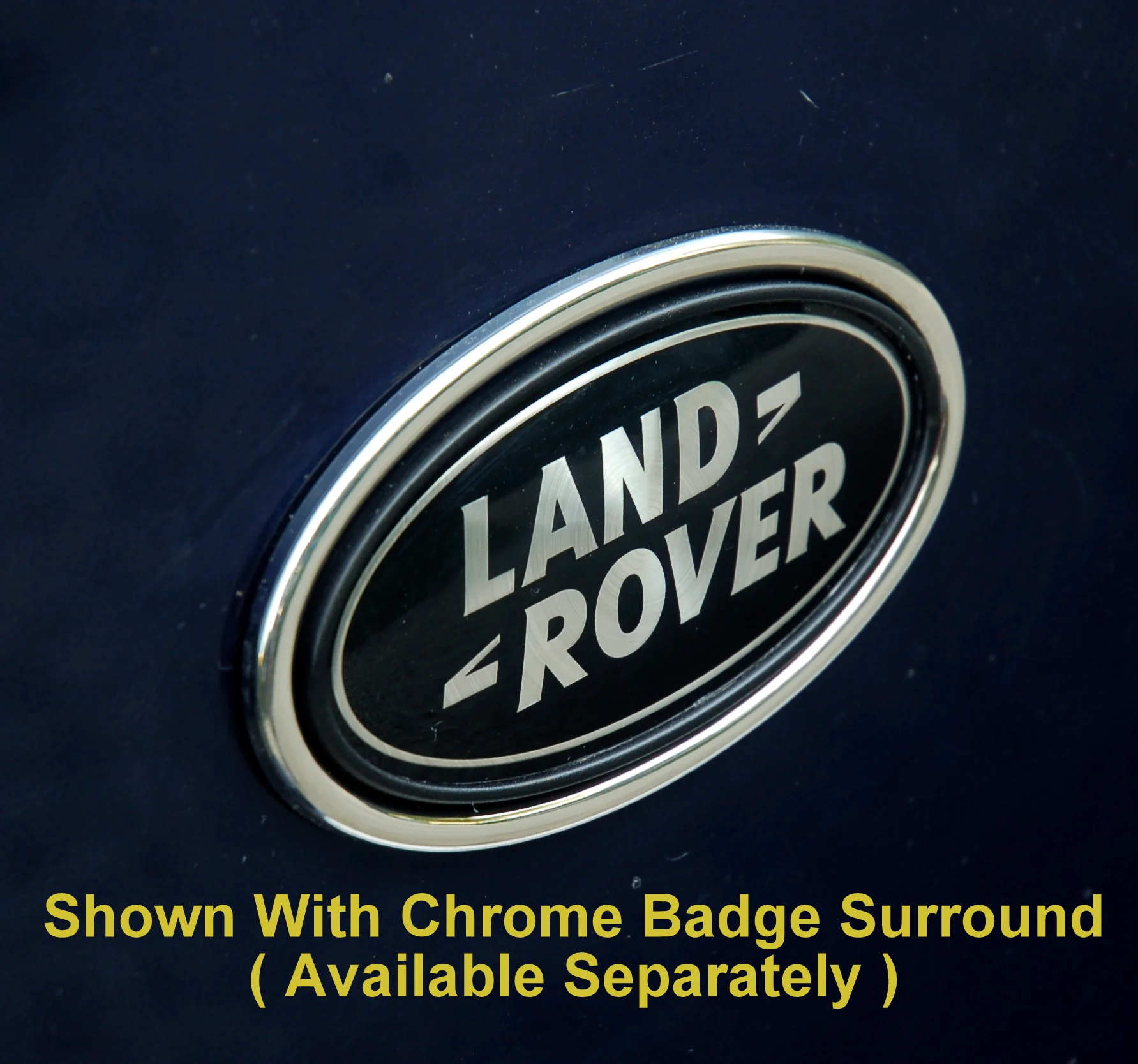 Genuine Rear Tailgate Badge - Black & Silver - for Land Rover Freelander 1 - Image 6