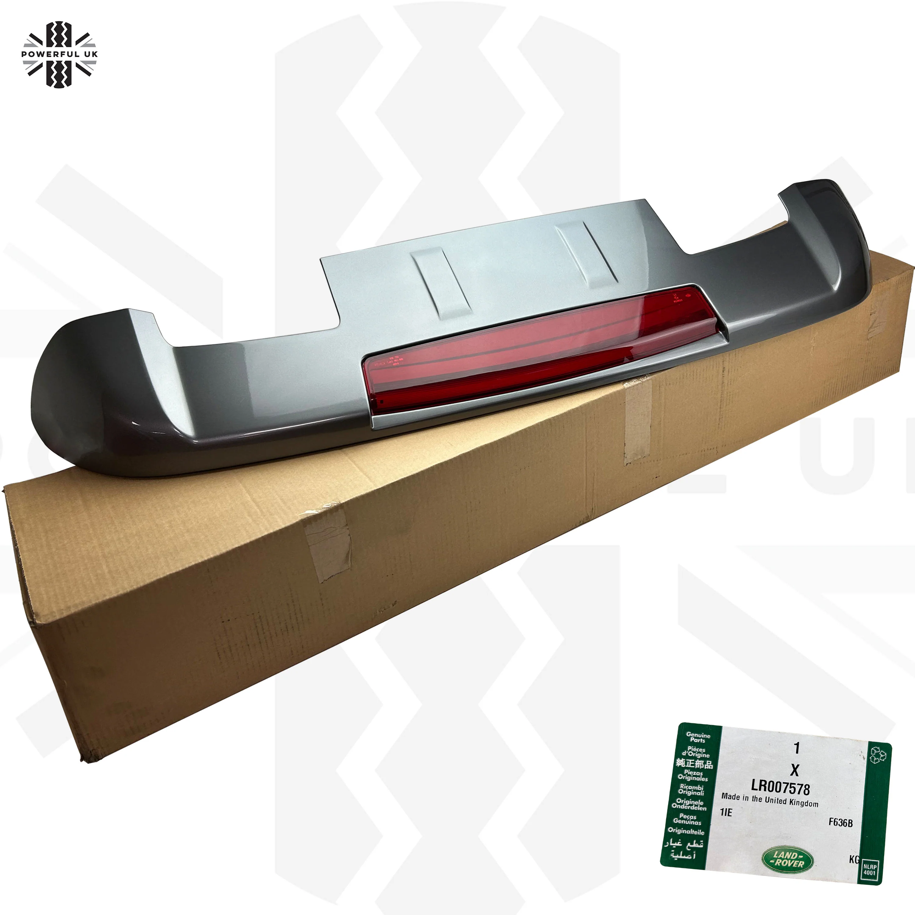 Genuine Rear Tailgate Spoiler in Stornoway Grey for Land Rover Discovery 3 - Image 10
