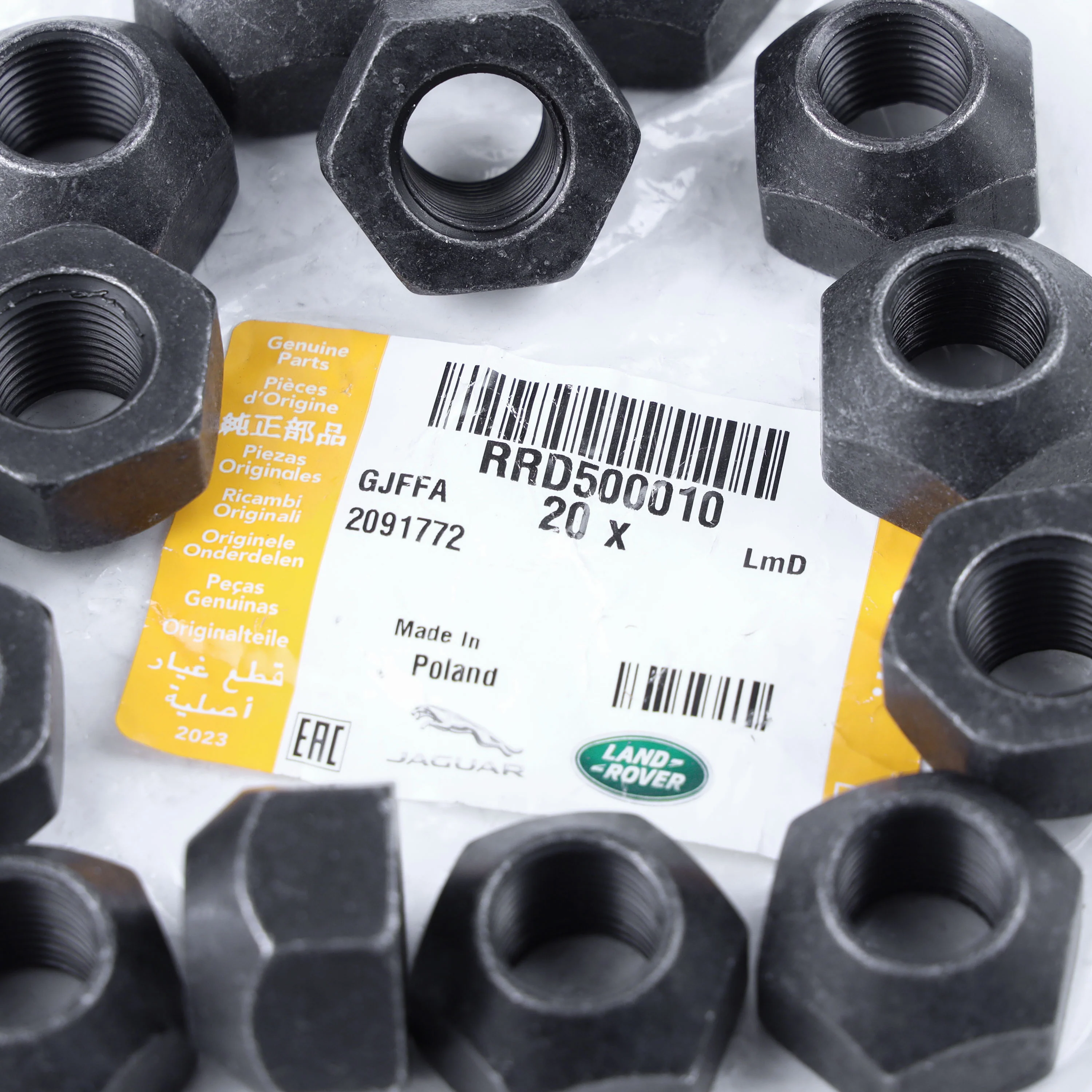 Genuine Steel Wheel Nut - 5pcs - for Land Rover Defender Classic - Image 2