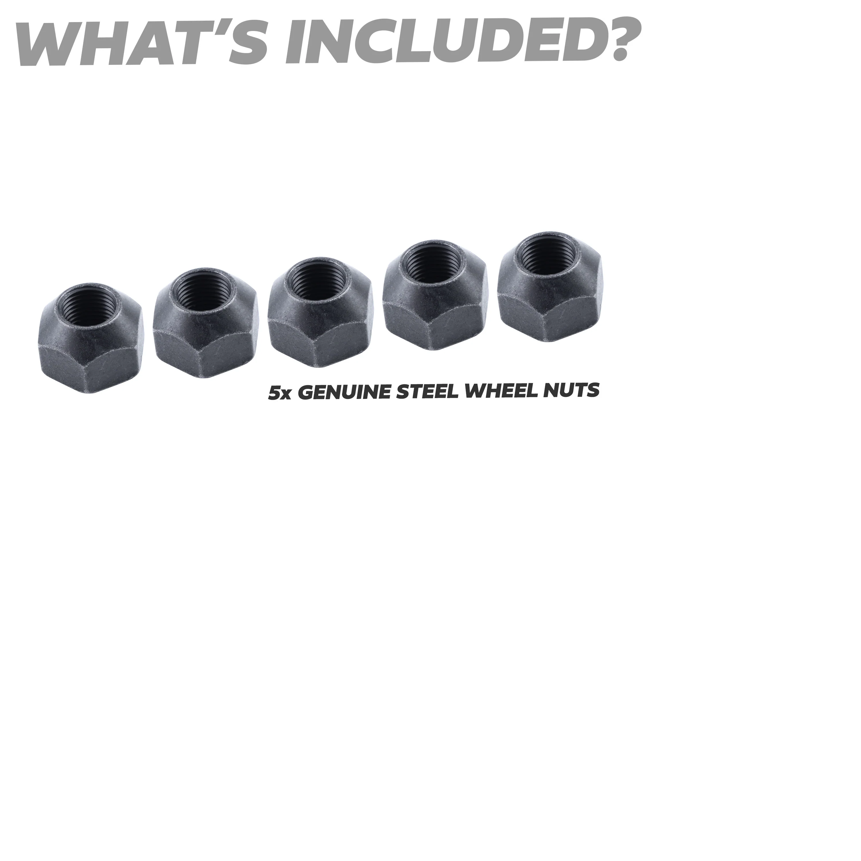 Genuine Steel Wheel Nut - 5pcs - for Land Rover Discovery 1 - Image 7