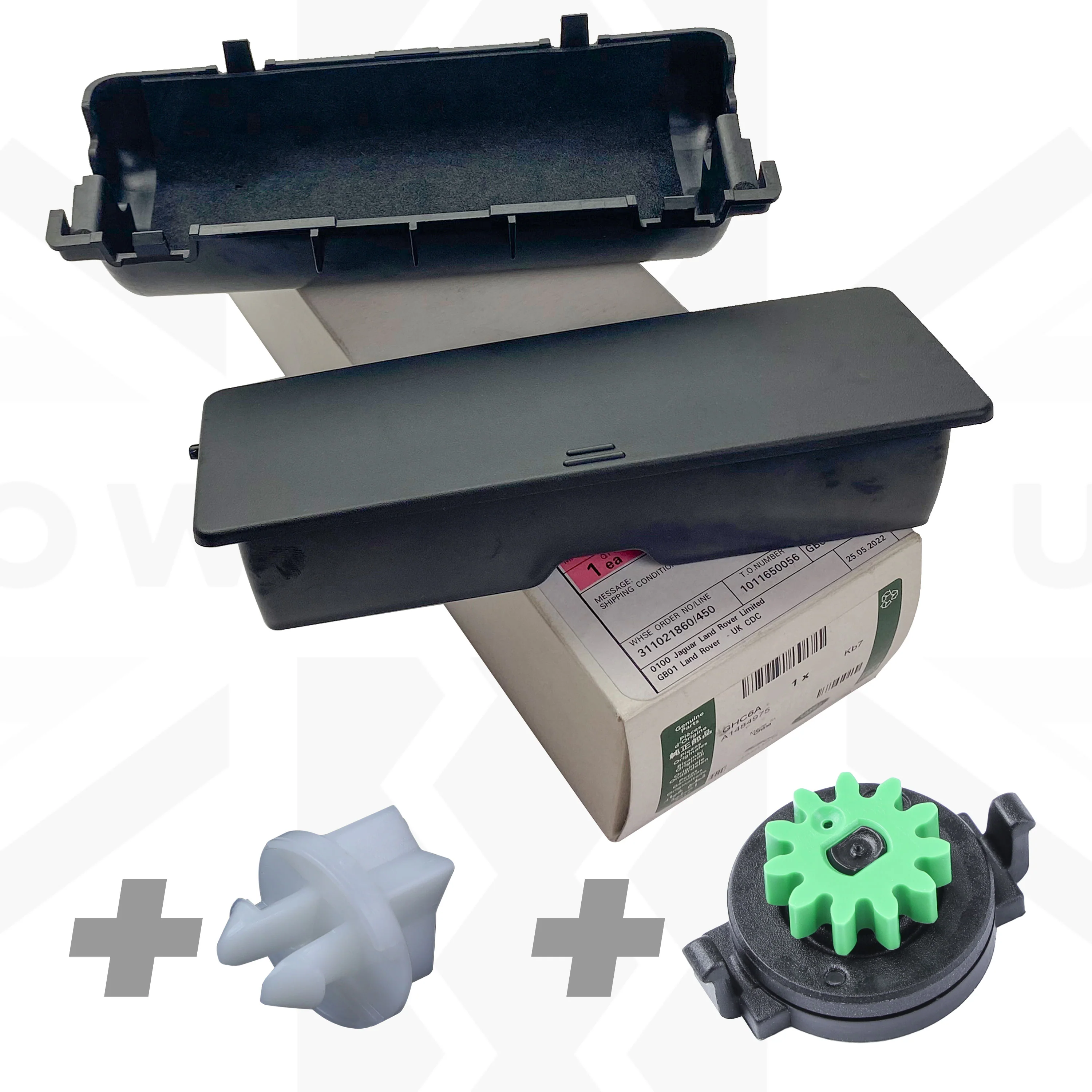 Genuine Sunglasses Holder Upgrade / Repair kit for Land Rover Discovery Sport - Black - Image 4