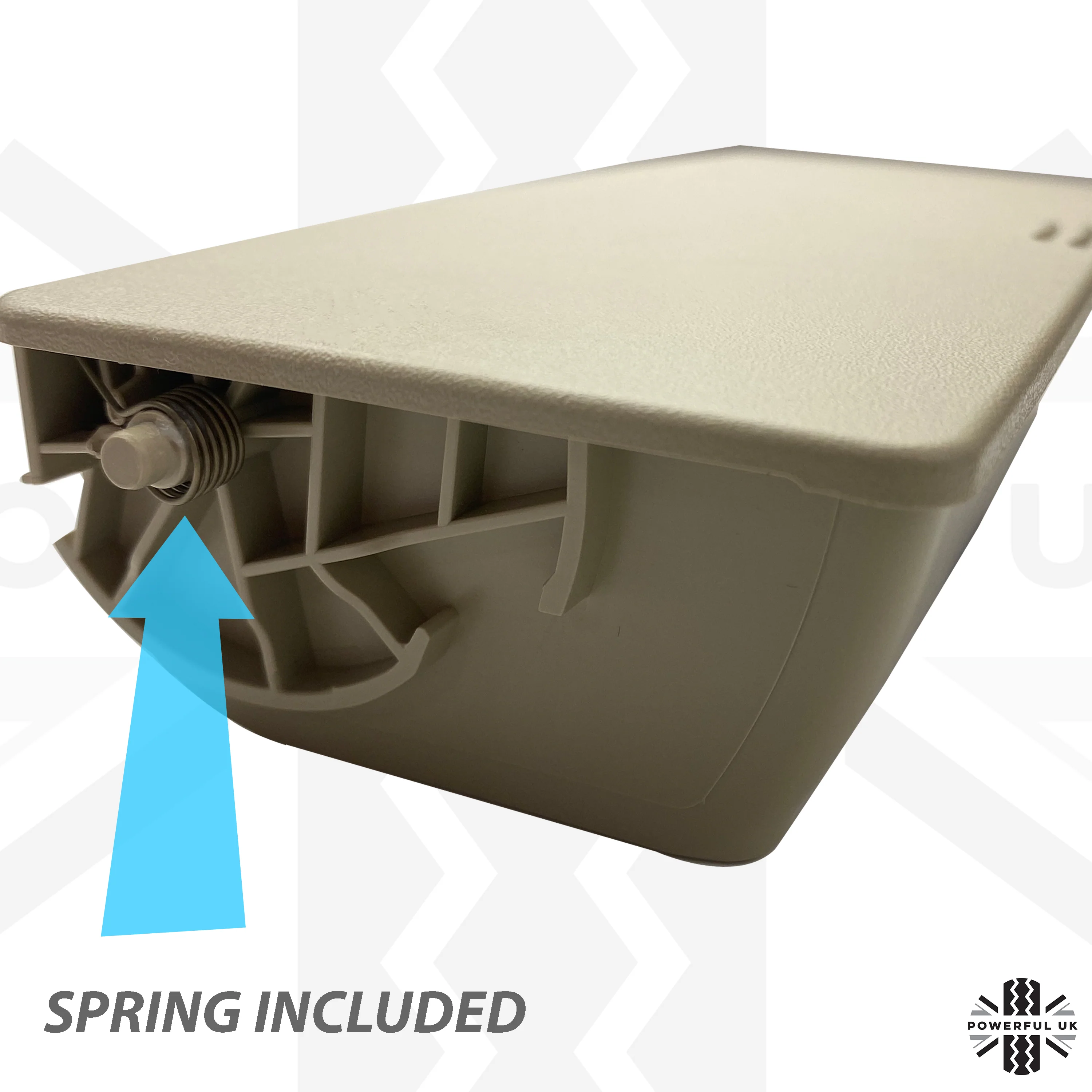 Genuine Sunglasses Holder Upgrade / Repair kit for Land Rover Discovery Sport - Ivory - Image 7