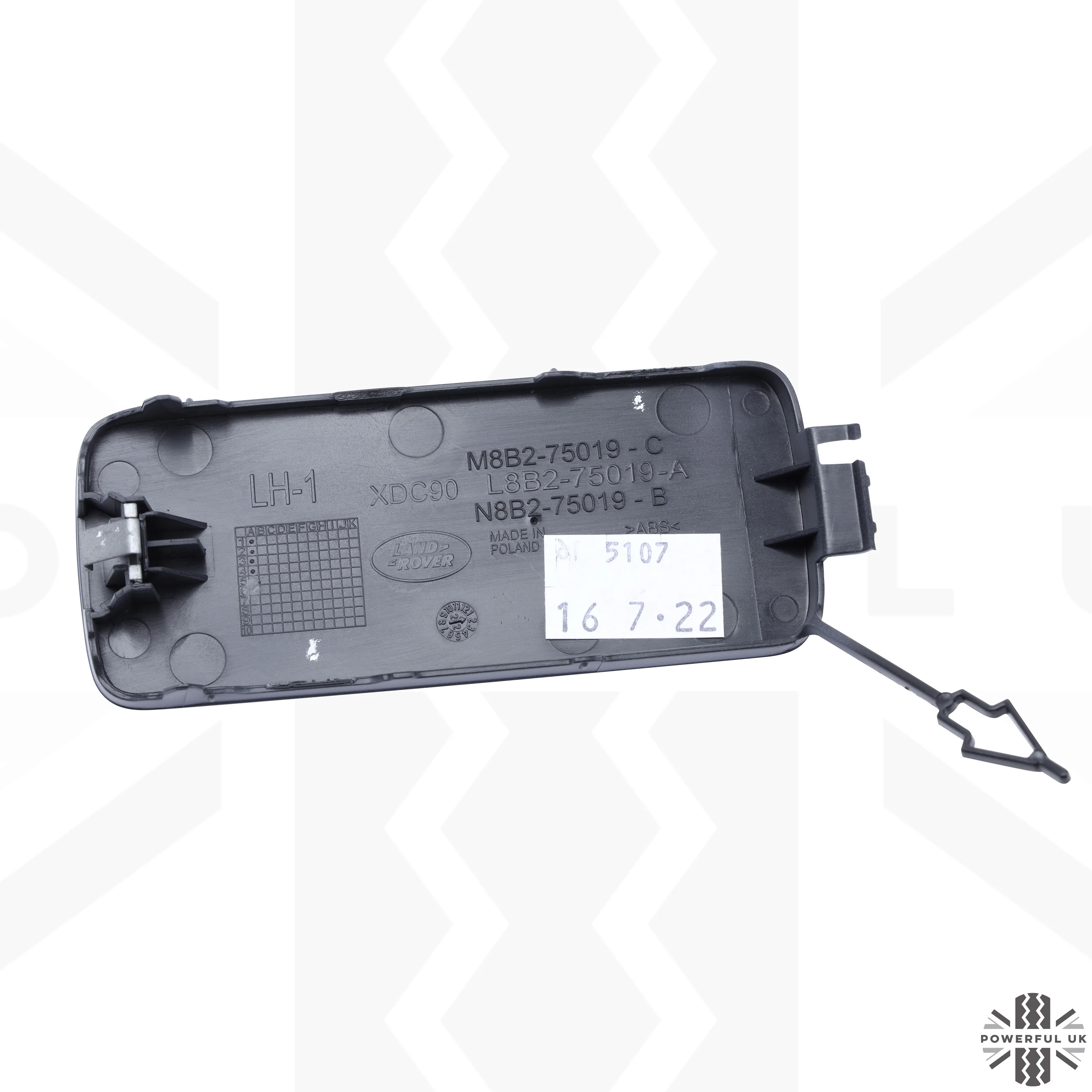 Genuine Tow Eye Blanking Plate for Land Rover Defender L663 - Left - Image 4