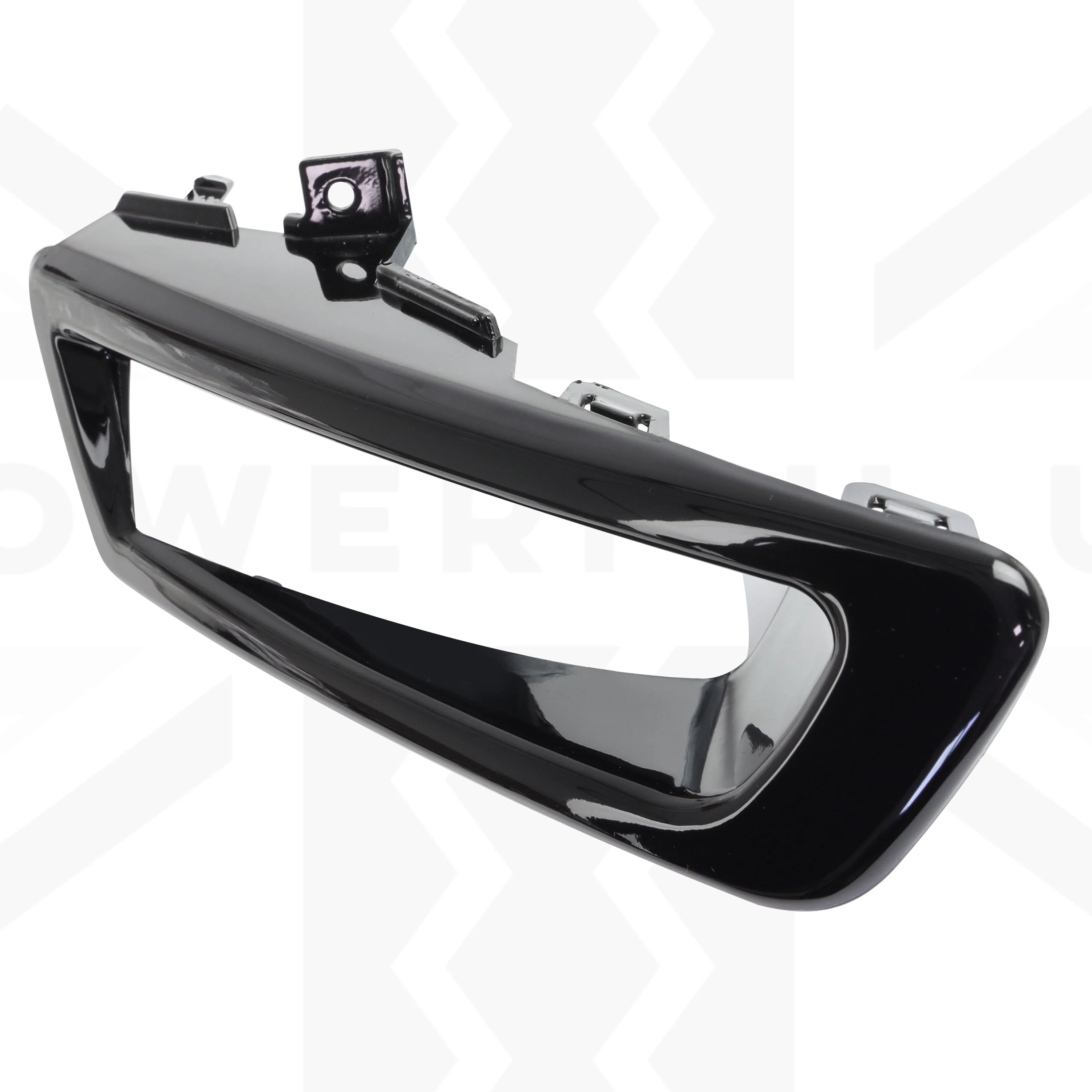 Gloss Black Fog Light Surround for Land Rover Discovery Sport 2015-19 - Pair - Image 6