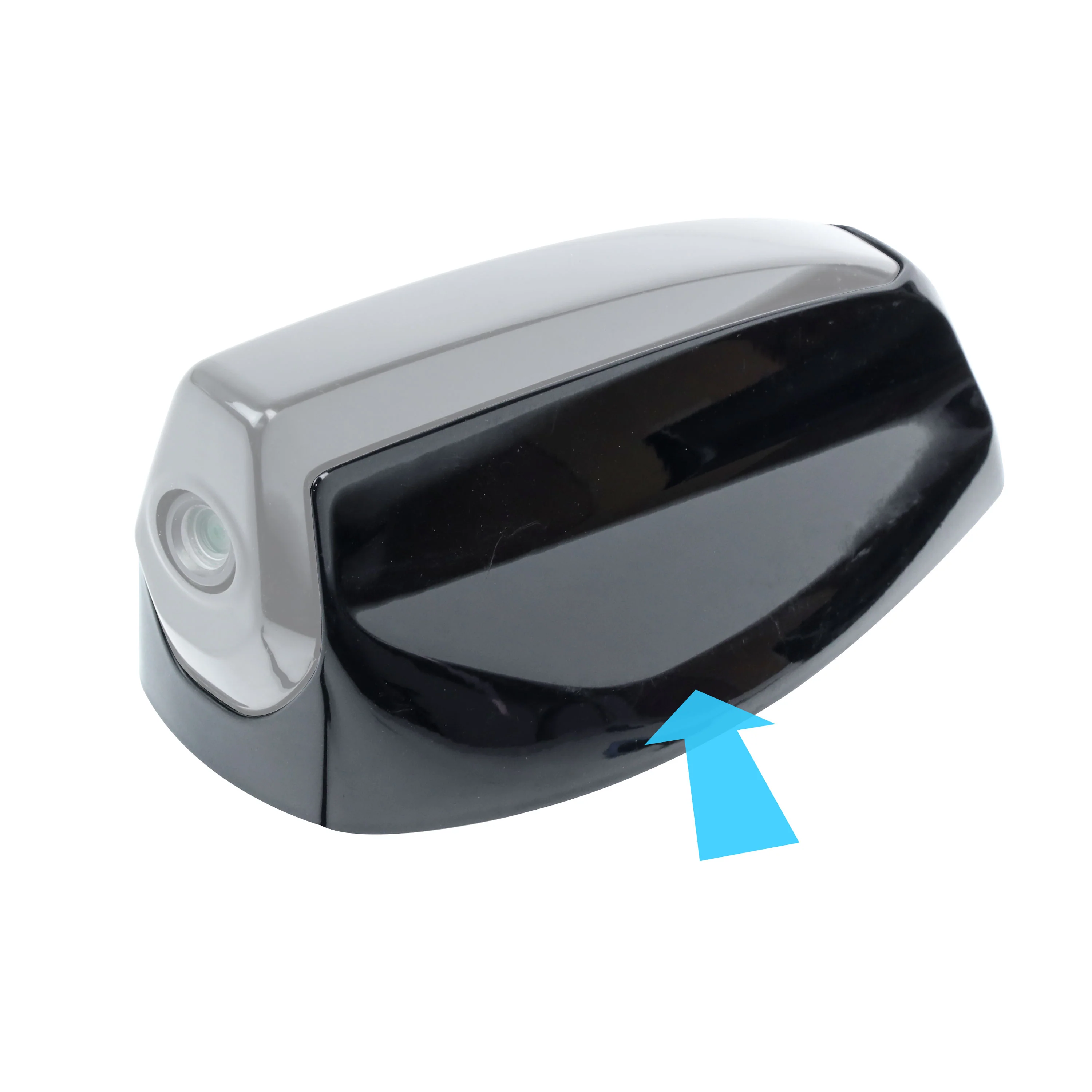 Gloss Black Roof Aerial Cover for Land Rover Discovery Sport 2020+ - Aftermarket - Image 3