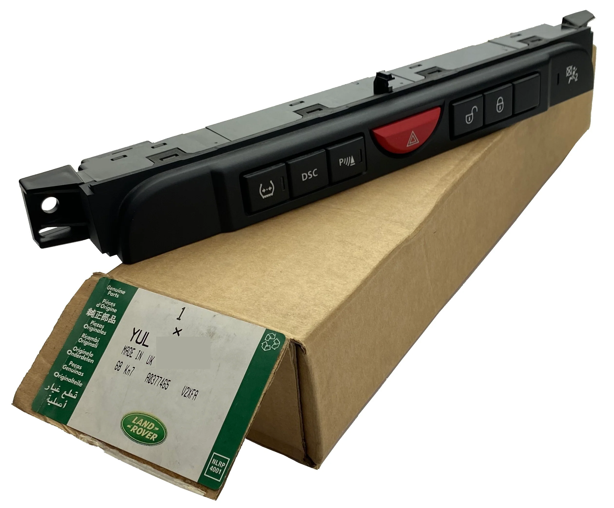 Hazard Warning Switch Panel for Land Rover Discovery 3 YUL501320 - Image 2