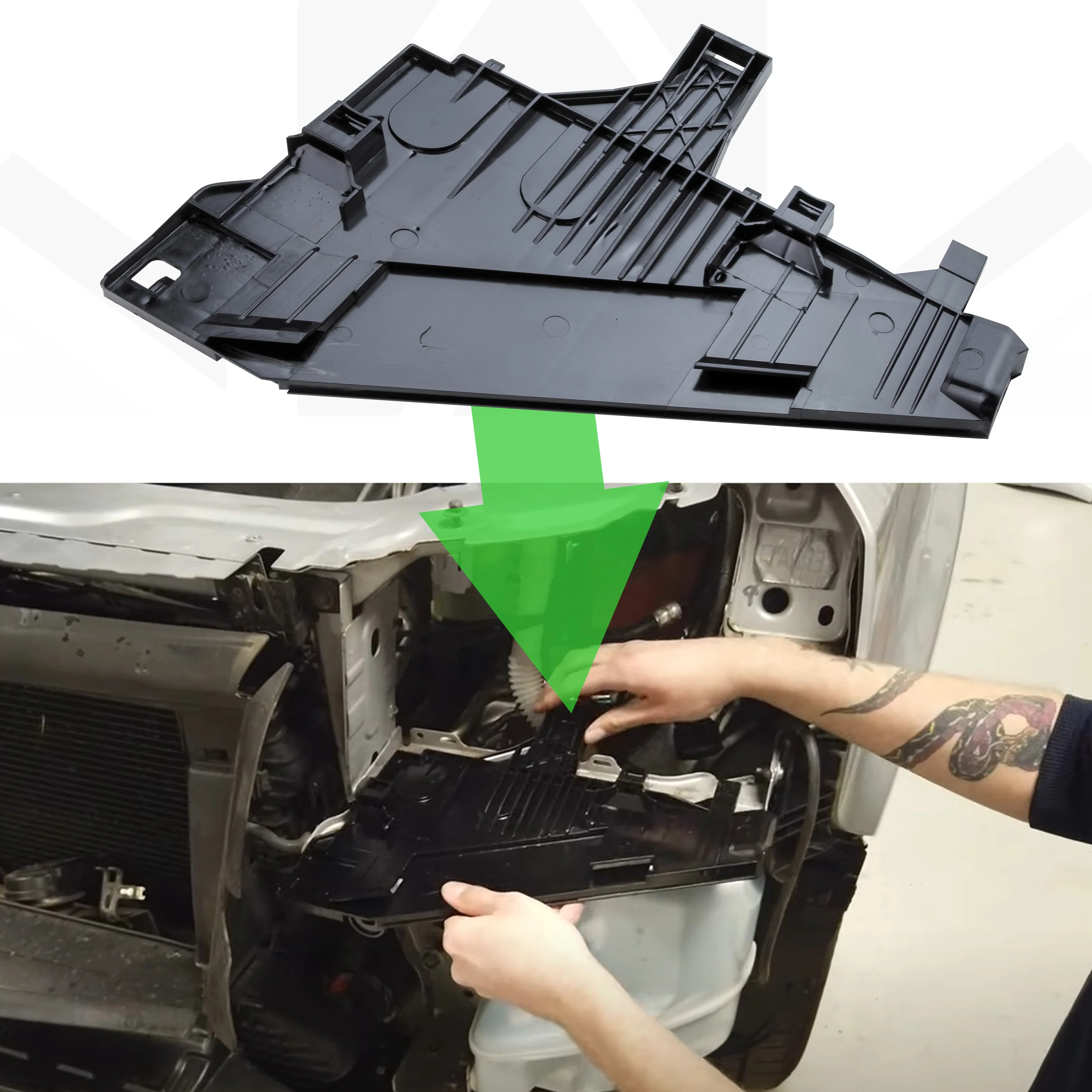 Headlight base mount - genuine - for Land Rover Freelander 2 - LH - Image 2