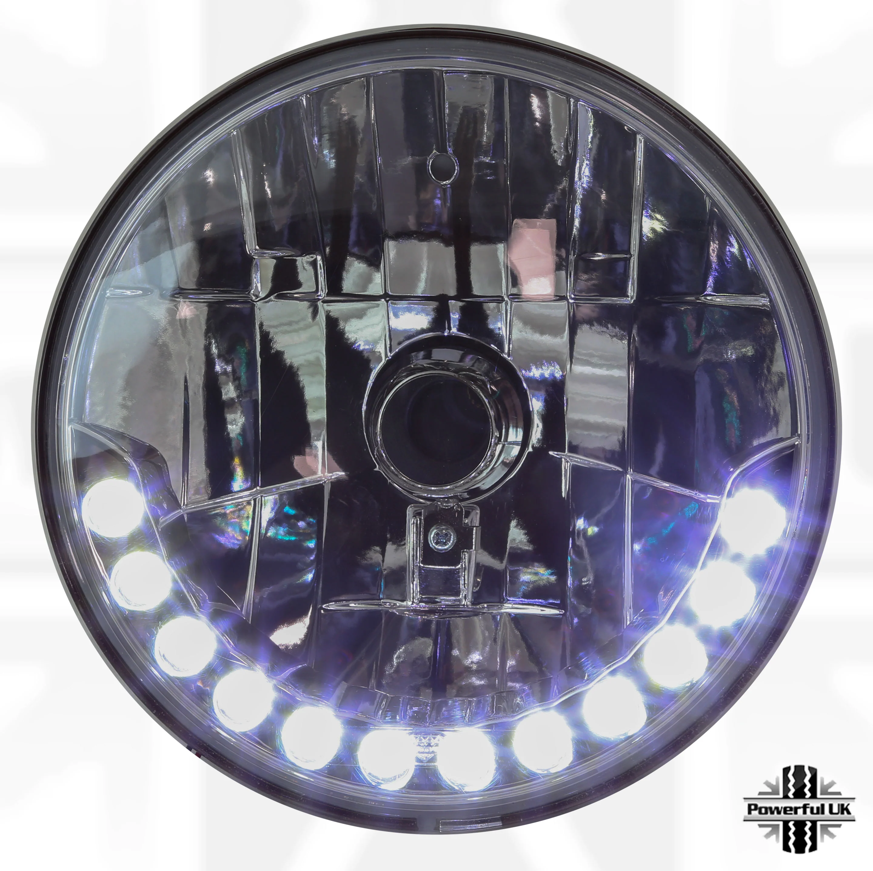 Headlight Upgrade - DRL Style - LHD for Land Rover Series 1,2,3 - Image 3