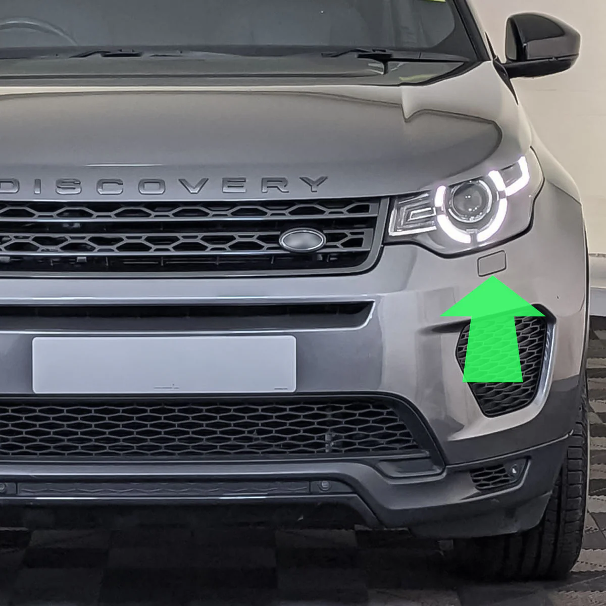 Headlight Washer Cover for Land Rover Discovery Sport 2015-19 with Power Wash - Left - Image 2